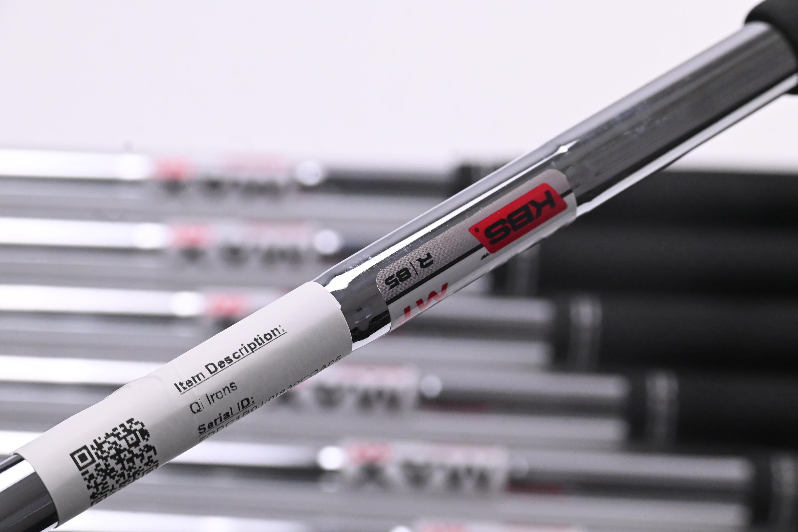 Taylormade Qi Irons / 4-PW / Regular Flex KBS Max MT 85 Shafts