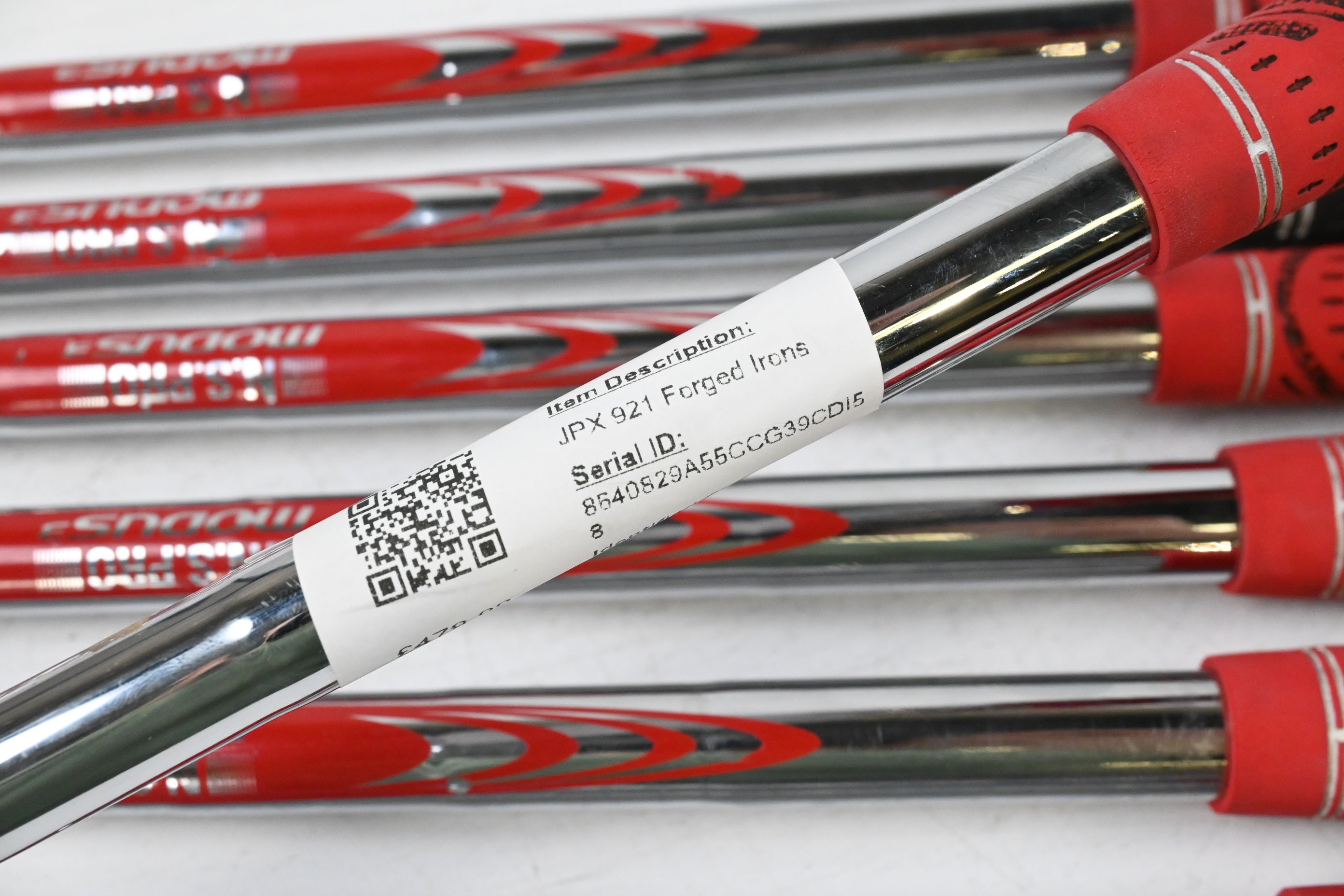 Mizuno JPX 921 Forged Irons / 4-PW / Stiff Flex N.S.Pro Modus3 Tour 120 Shafts