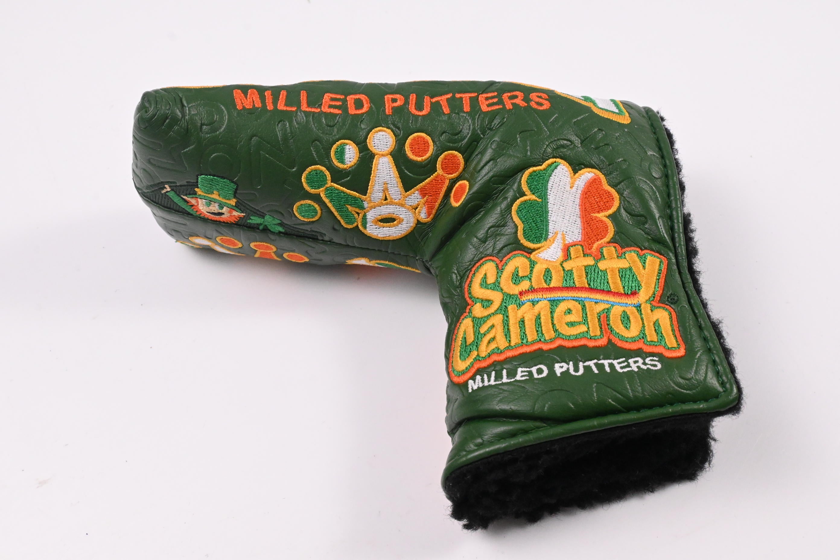 Scotty Cameron St. Patricks Day Tri Colour Putter Cover / Blade / Green