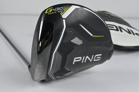 Left Hand Ping G430 Max 10K Driver / 10.5 Degree / Senior Flex Ping Alta Quick 45