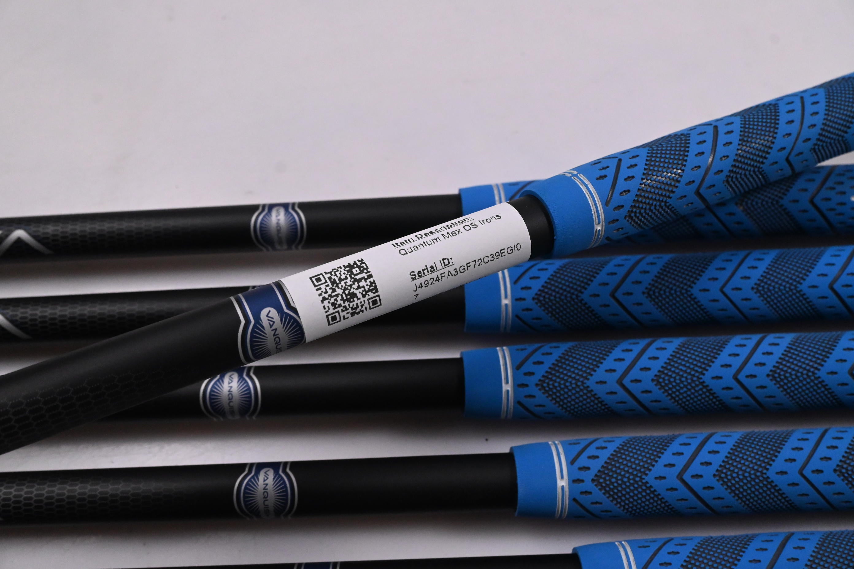 Callaway Quantum Max OS Irons / 6-PW+AW+GW / Stiff Flex Vanquish 5 Shafts