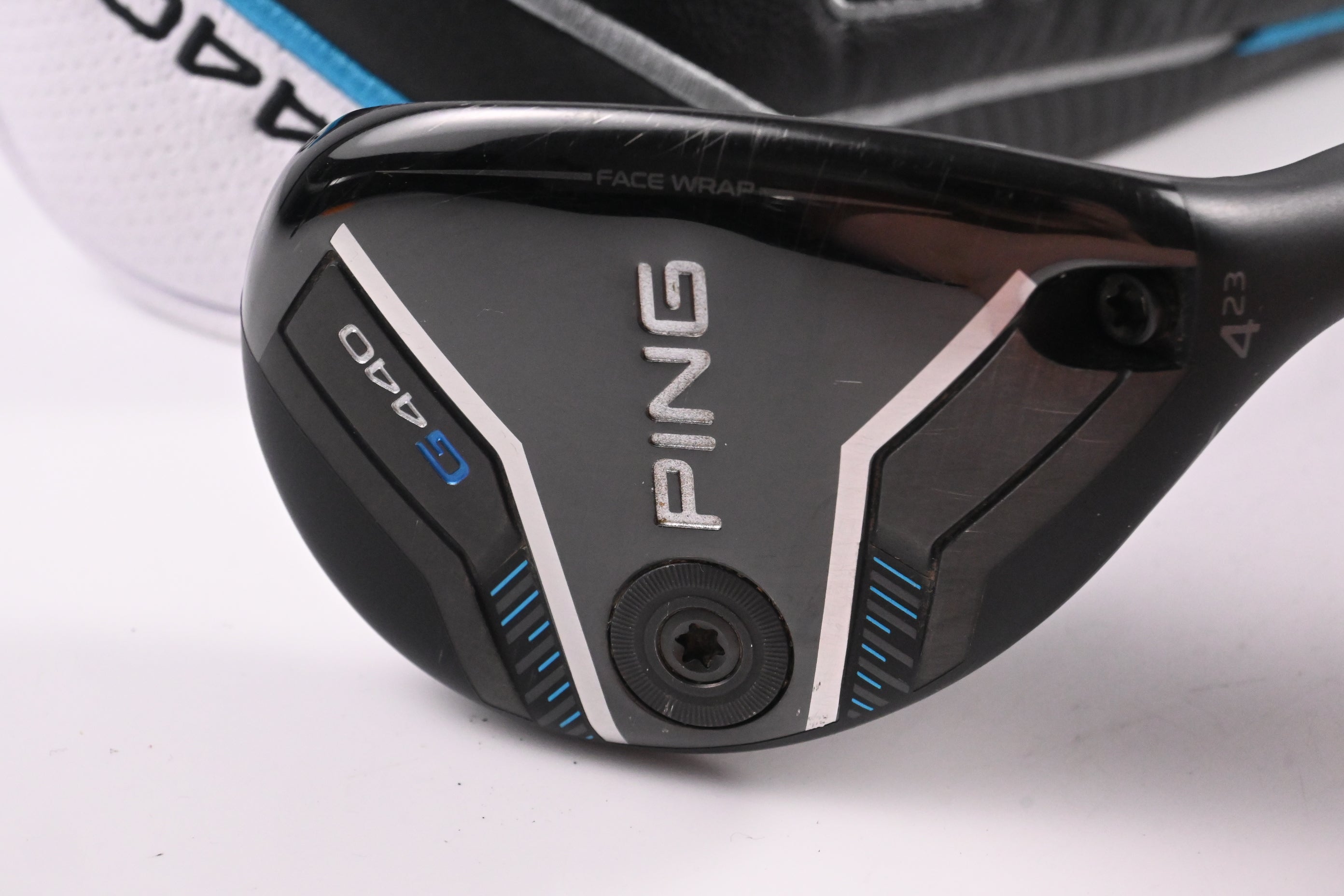 Ping G440 #4 Hybrid / 23 Degree / Regular Flex Ping Alta CB Blue 70 Shaft