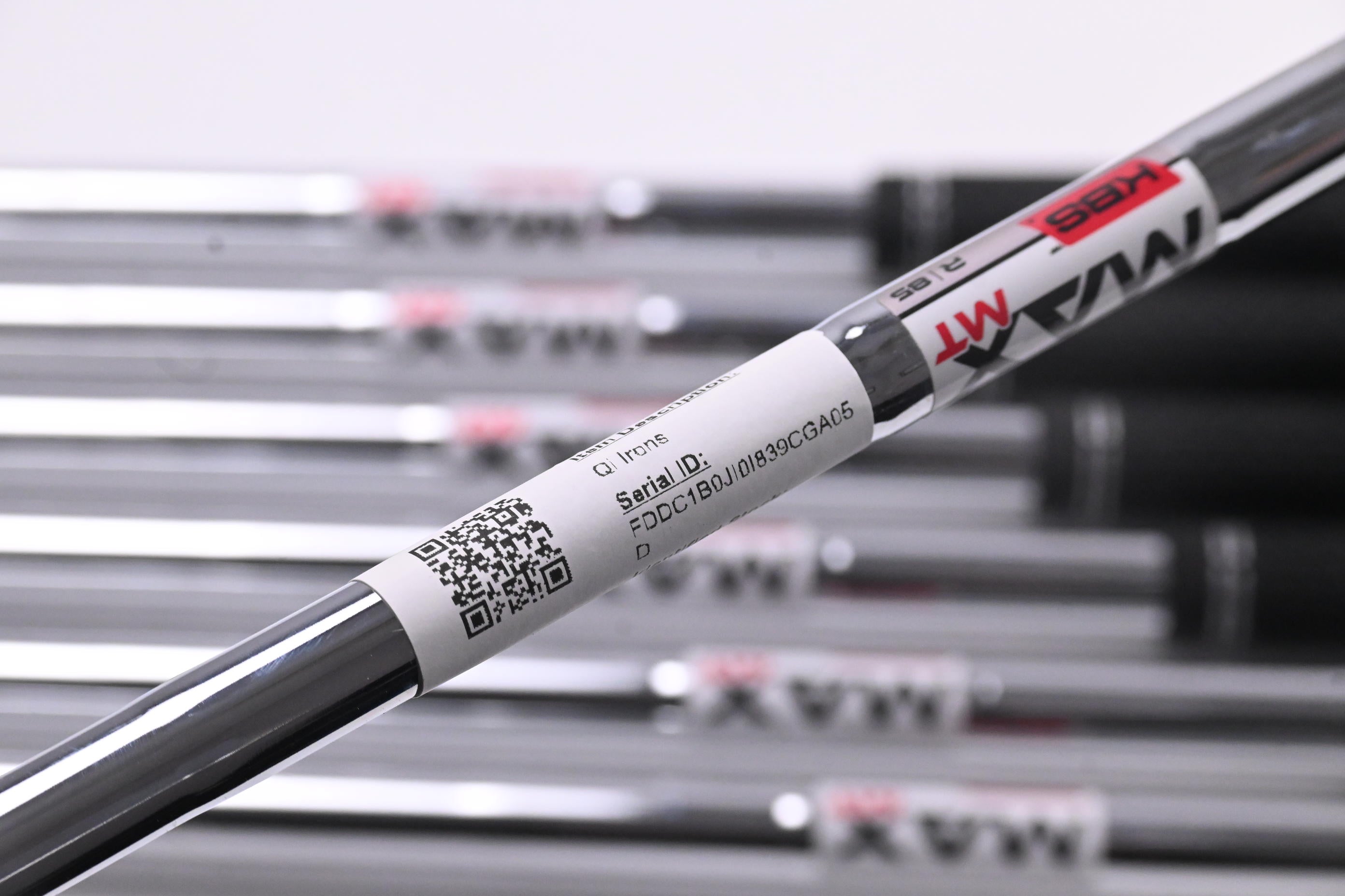Taylormade Qi Irons / 4-PW / Regular Flex KBS Max MT 85 Shafts
