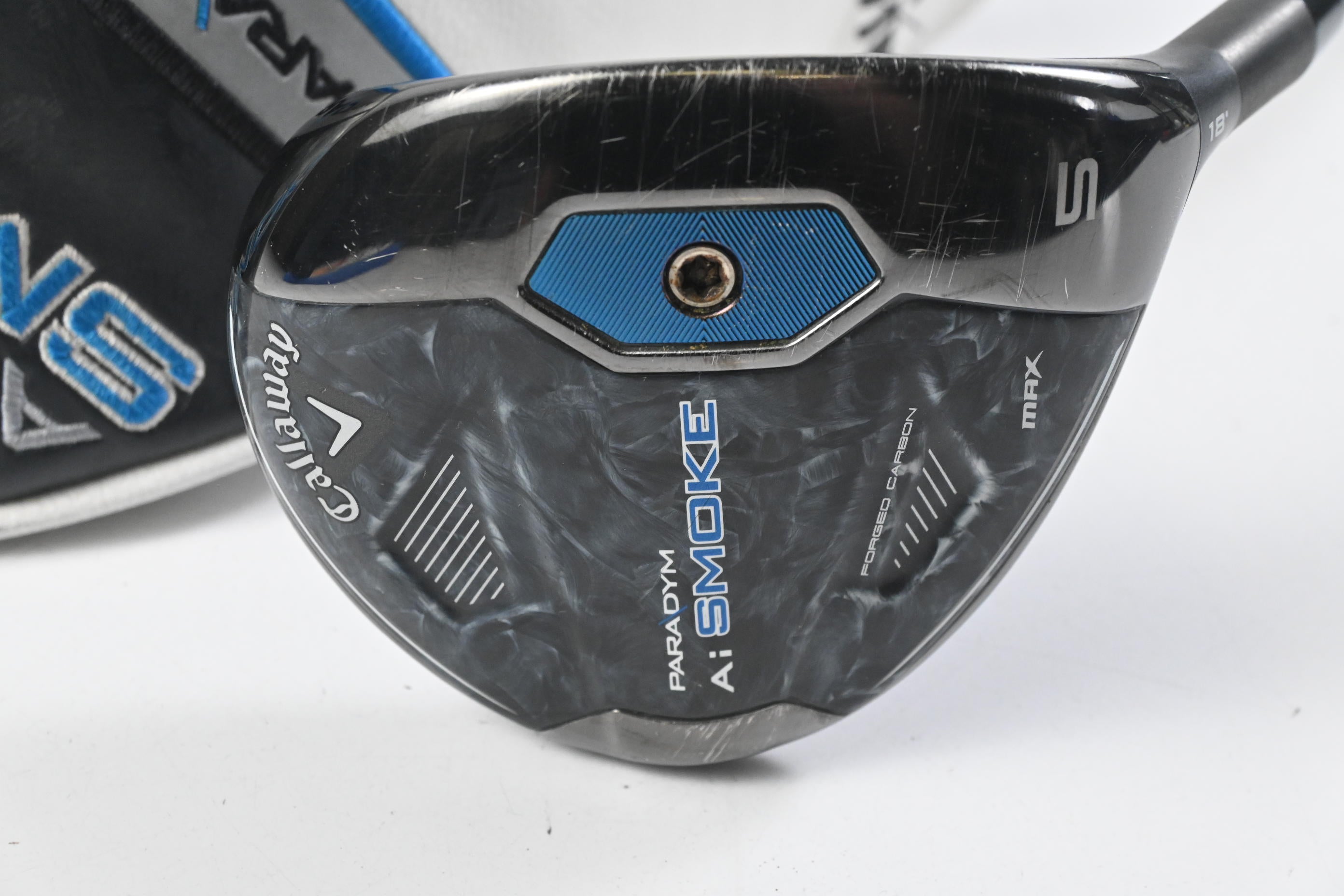 Callaway Paradym Ai Smoke Max #5 Wood / 18 Degree / X-Flex HZRDUS Black 70 Shaft