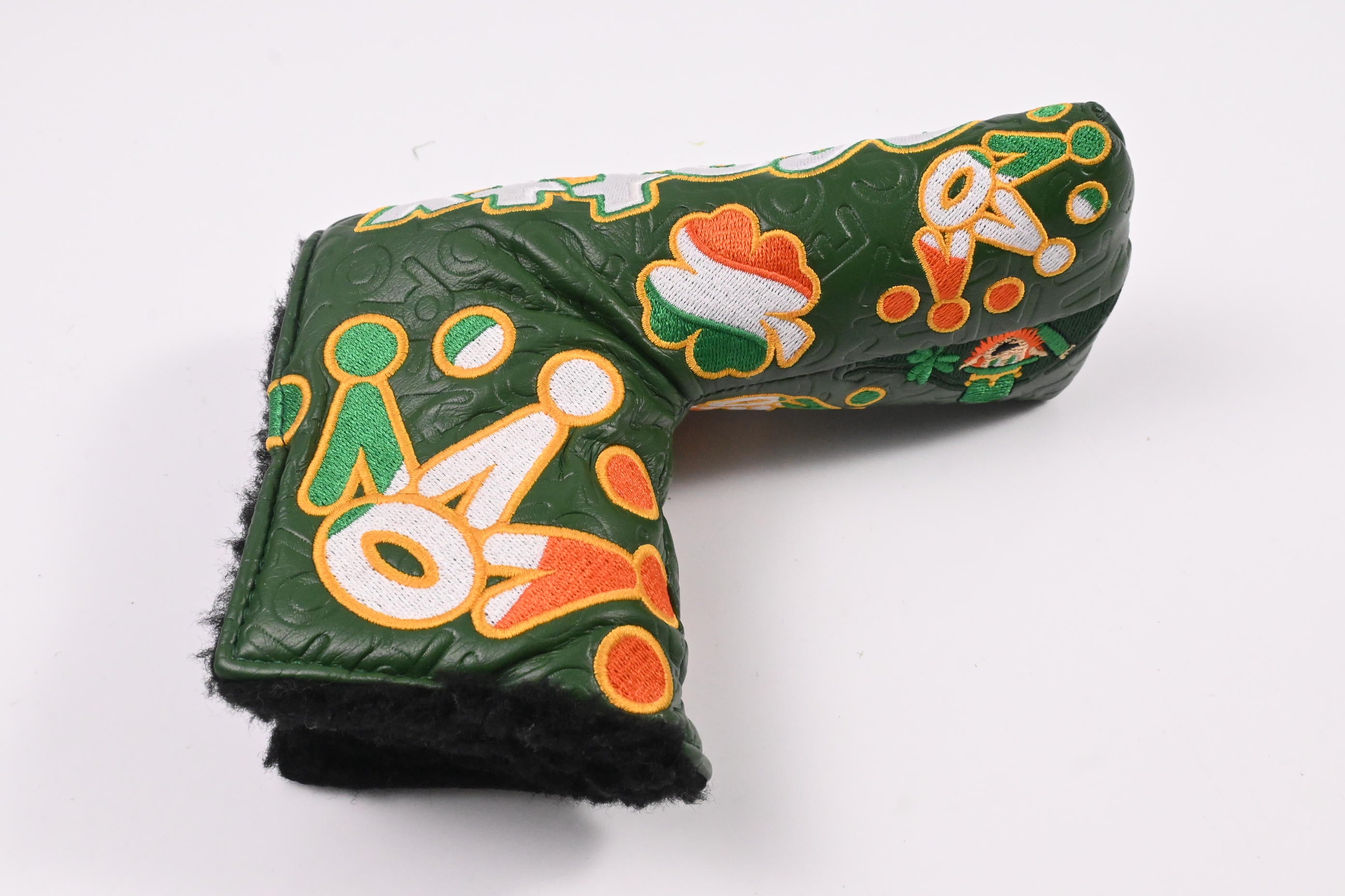 Scotty Cameron St. Patricks Day Tri Colour Putter Cover / Blade / Green