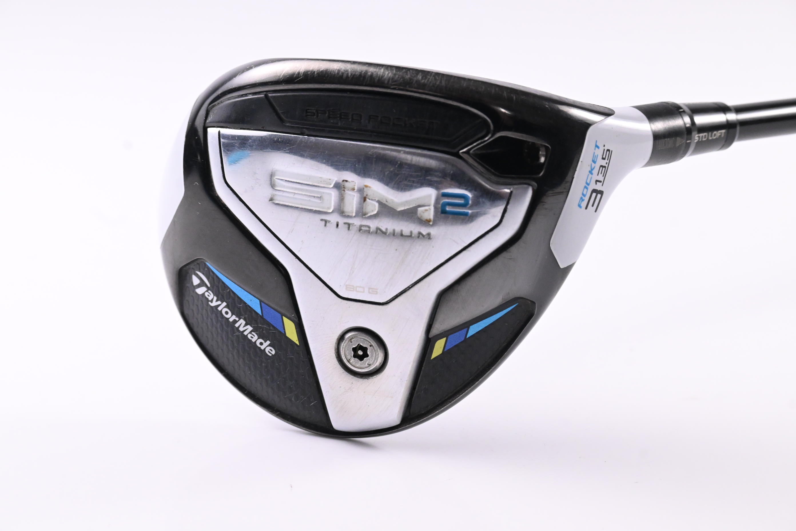 Taylormade SIM2 Ti Rocket #3 Wood / 13.5 Degree / Stiff Flex HZRDUS Black 70