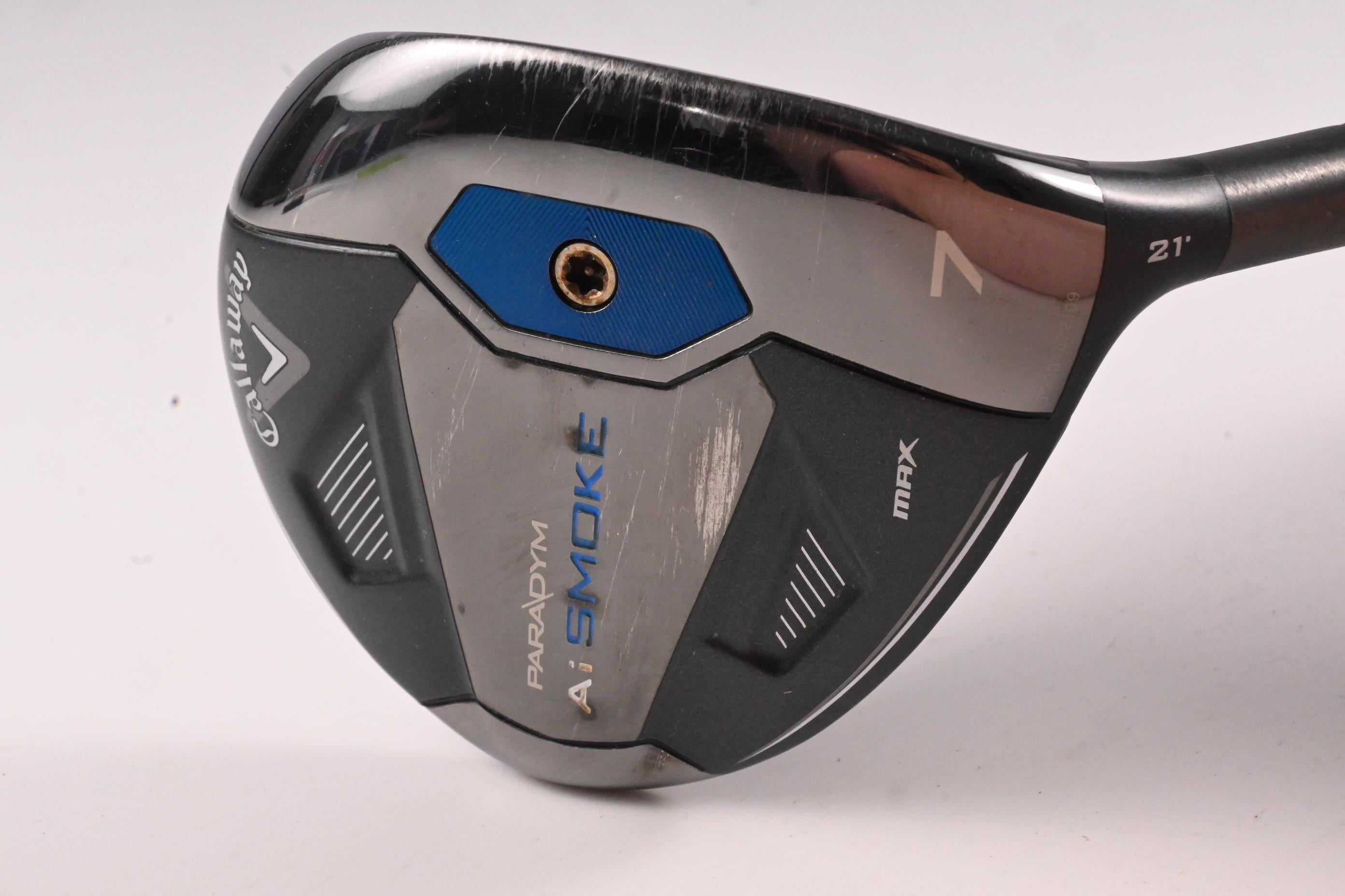 Callaway Paradym Ai Smoke Max #7 Wood / 21 Degree / Regular Flex Tensei AV Blue
