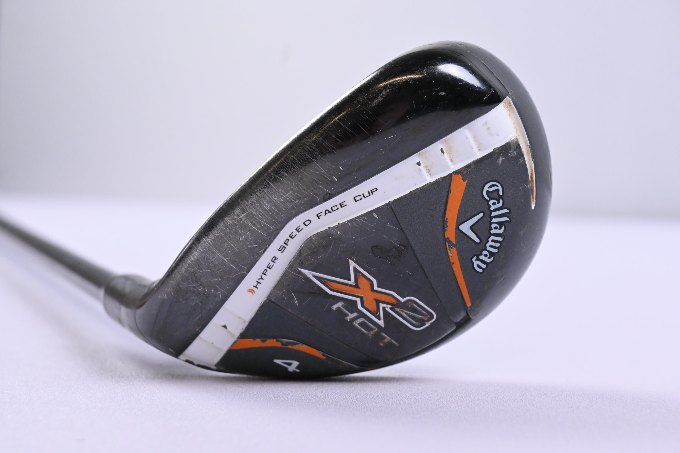 Left Hand Callaway X2 Hot #4 Hybrid / 22 Degree / Senior Flex Callaway X2 Hot 55