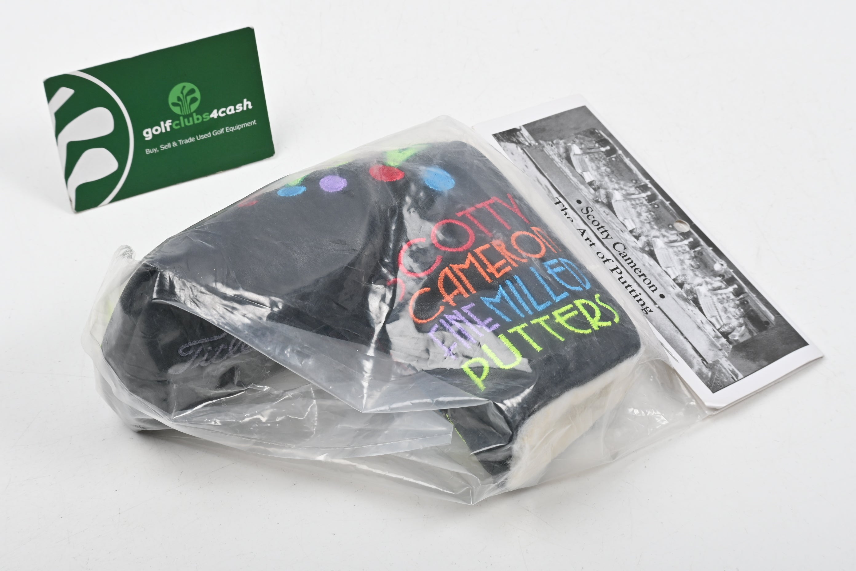 Scotty Cameron 2013 Holiday Tree Putter Cover / Blade / Black