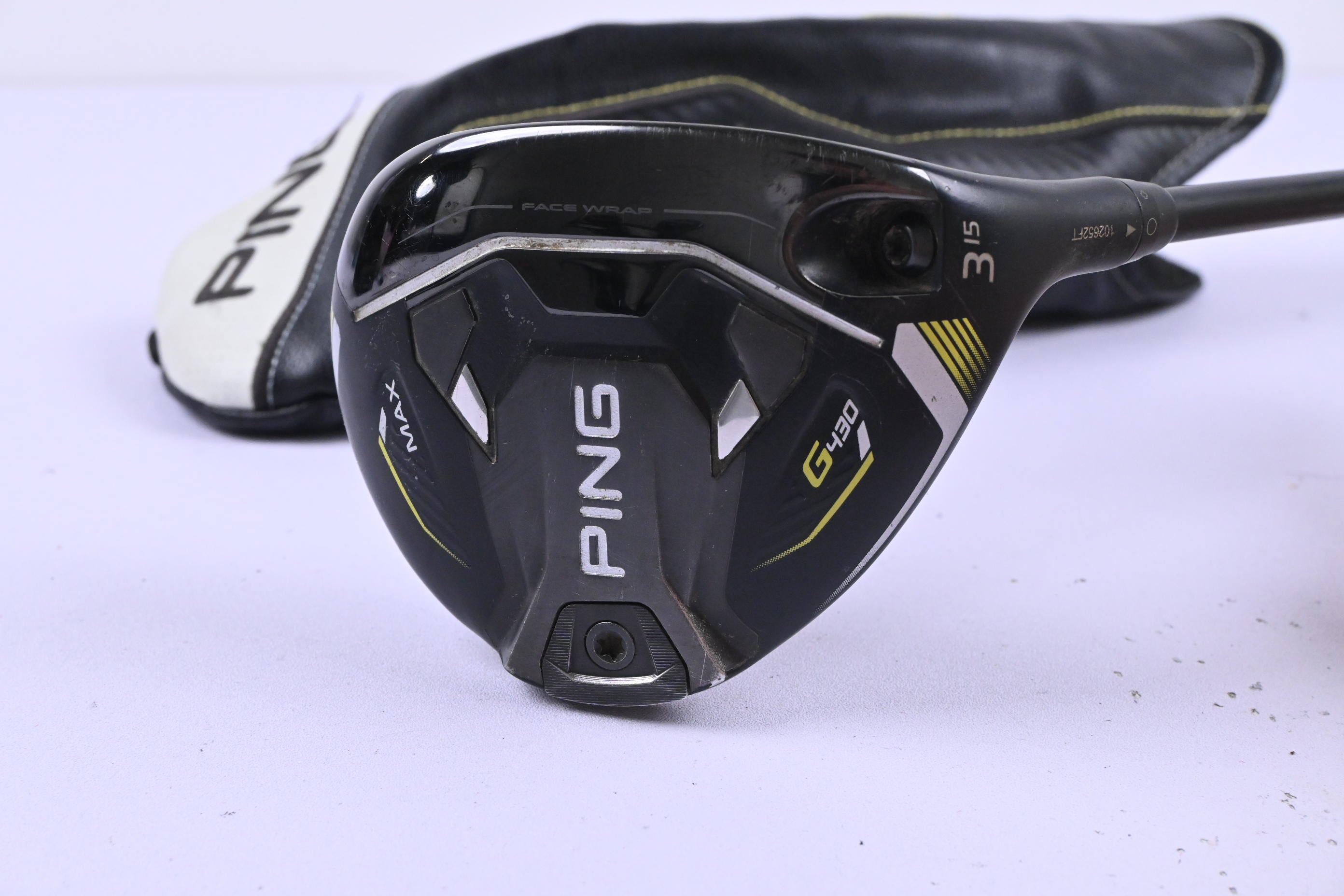 Ping G430 Max #3 Wood / 15 Degree / Regular Flex Ping Alta CB Black 65 Shaft