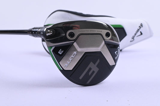 Left Hand Callaway Elyte #3 Wood / 15 Degree / Stiff Flex Tensei AV Blue 75