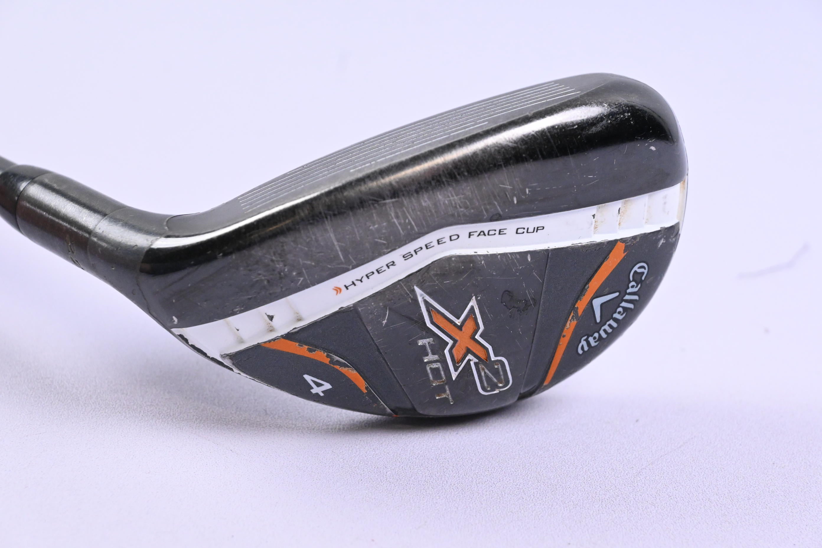Left Hand Callaway X2 Hot #4 Hybrid / 22 Degree / Senior Flex Callaway X2 Hot 55