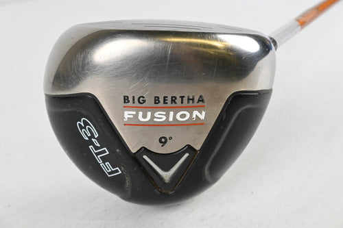 Callaway Big Bertha FT-3 Fusion Driver / 9 Degree / Regular Flex Aldila NVS 65