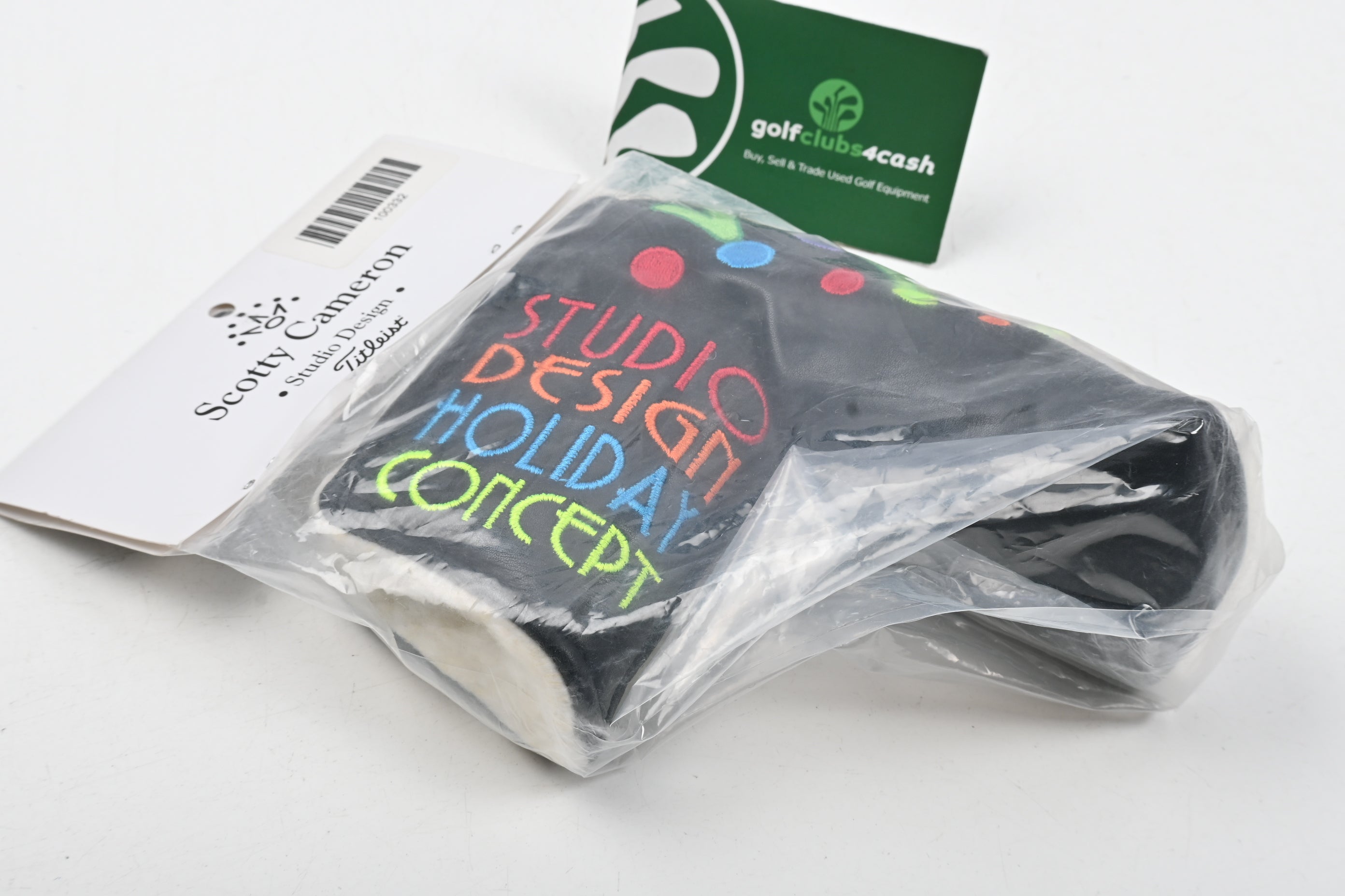 Scotty Cameron 2013 Holiday Tree Putter Cover / Blade / Black