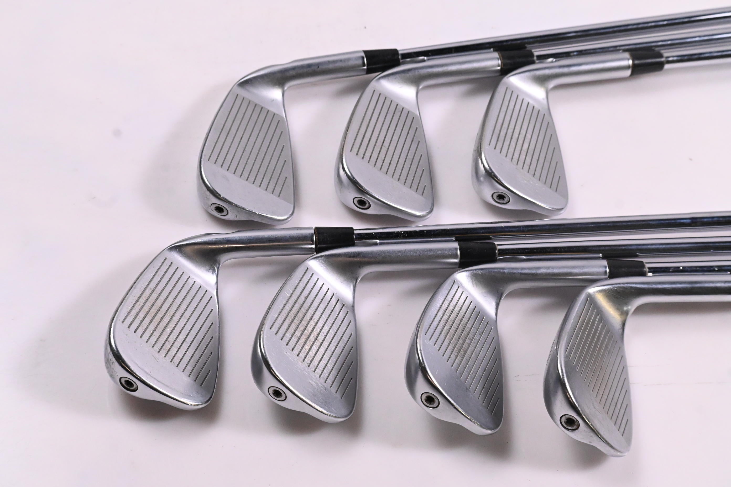 Left Hand Ping i500 Irons / 5-PW+GW / Blue Dot / Stiff Flex Dynamic Gold 120