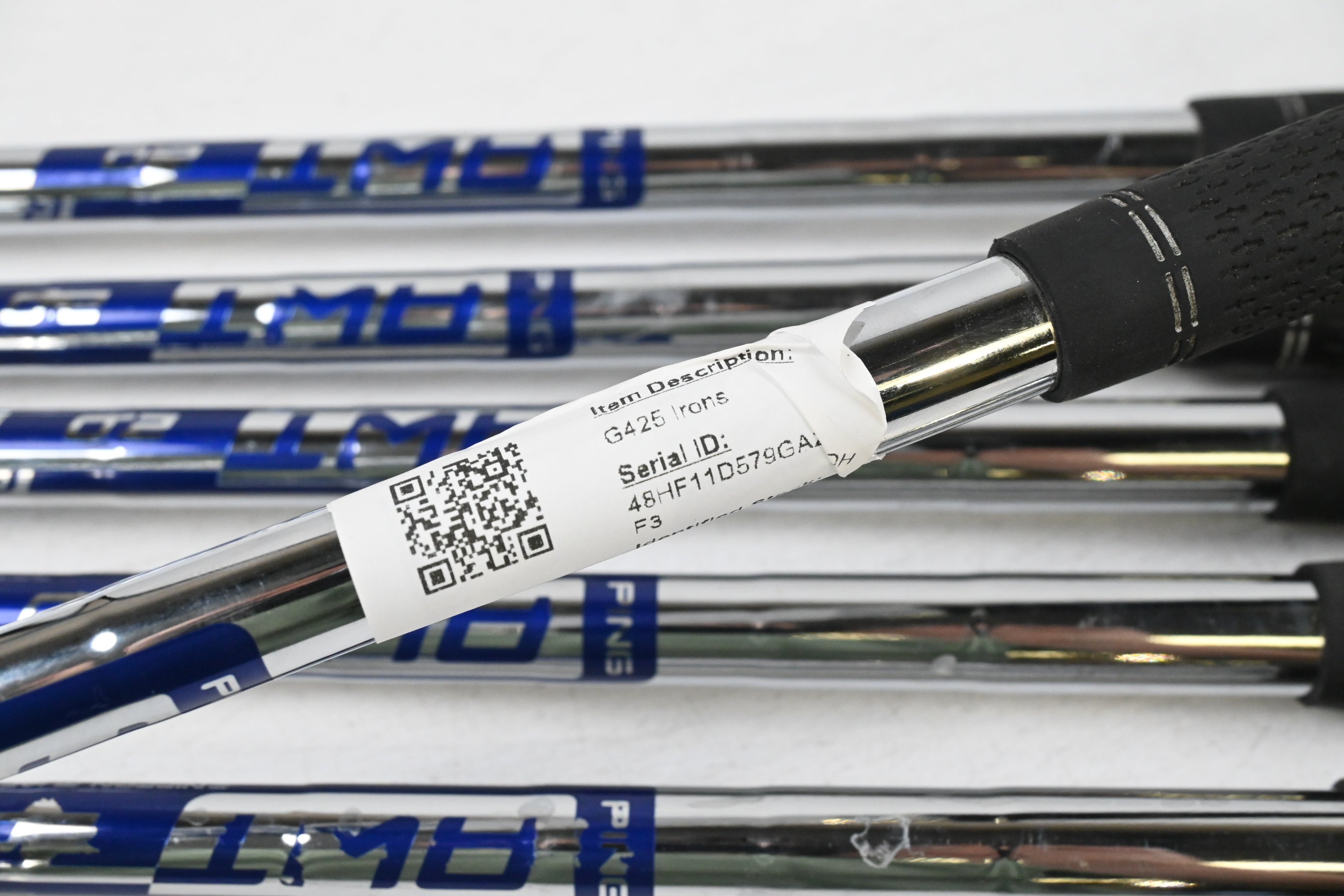 Ping G425 Irons / 5-PW / Black Dot / Regular Flex Ping AWT 2.0 Shafts