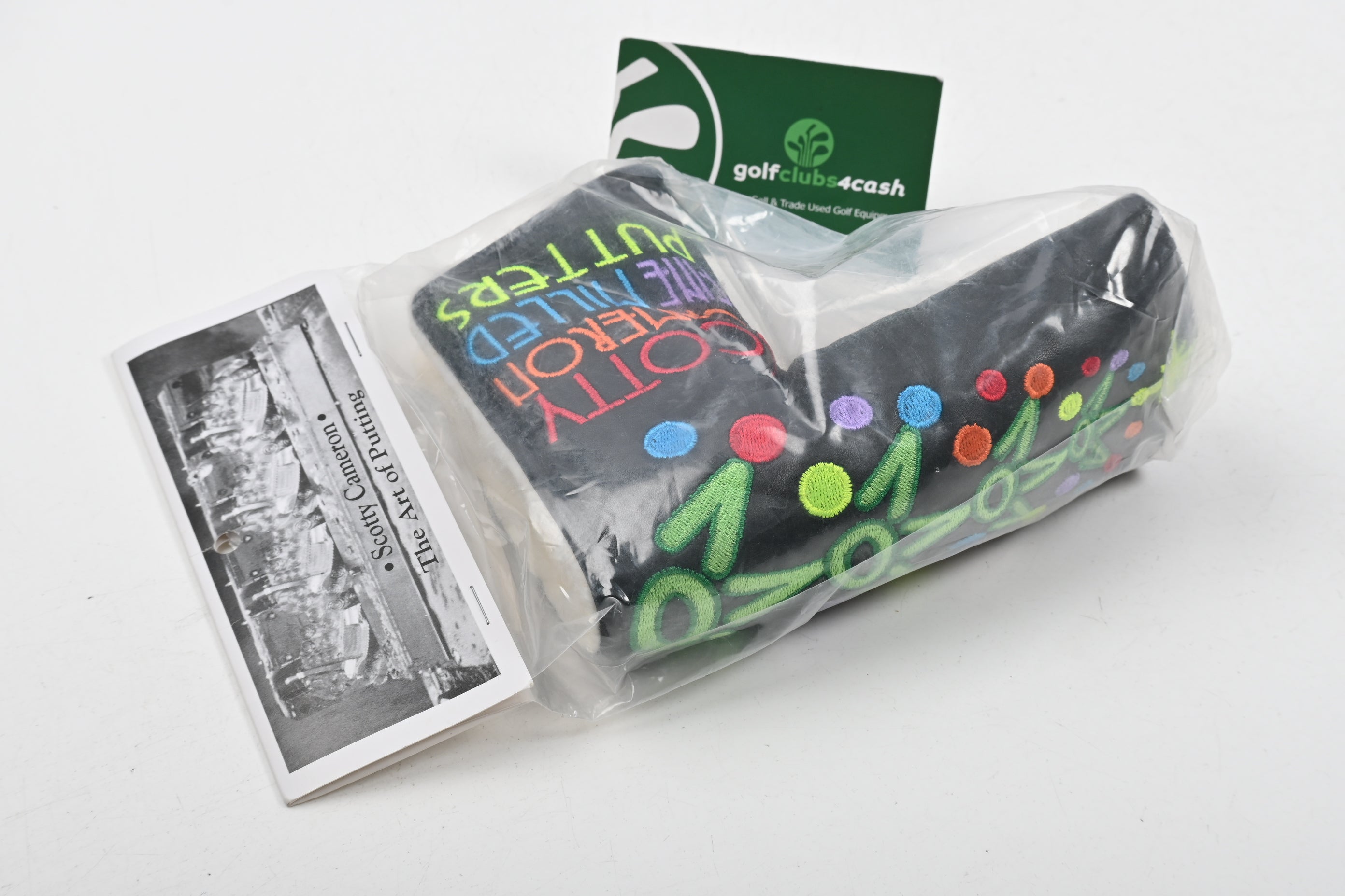 Scotty Cameron 2013 Holiday Tree Putter Cover / Blade / Black