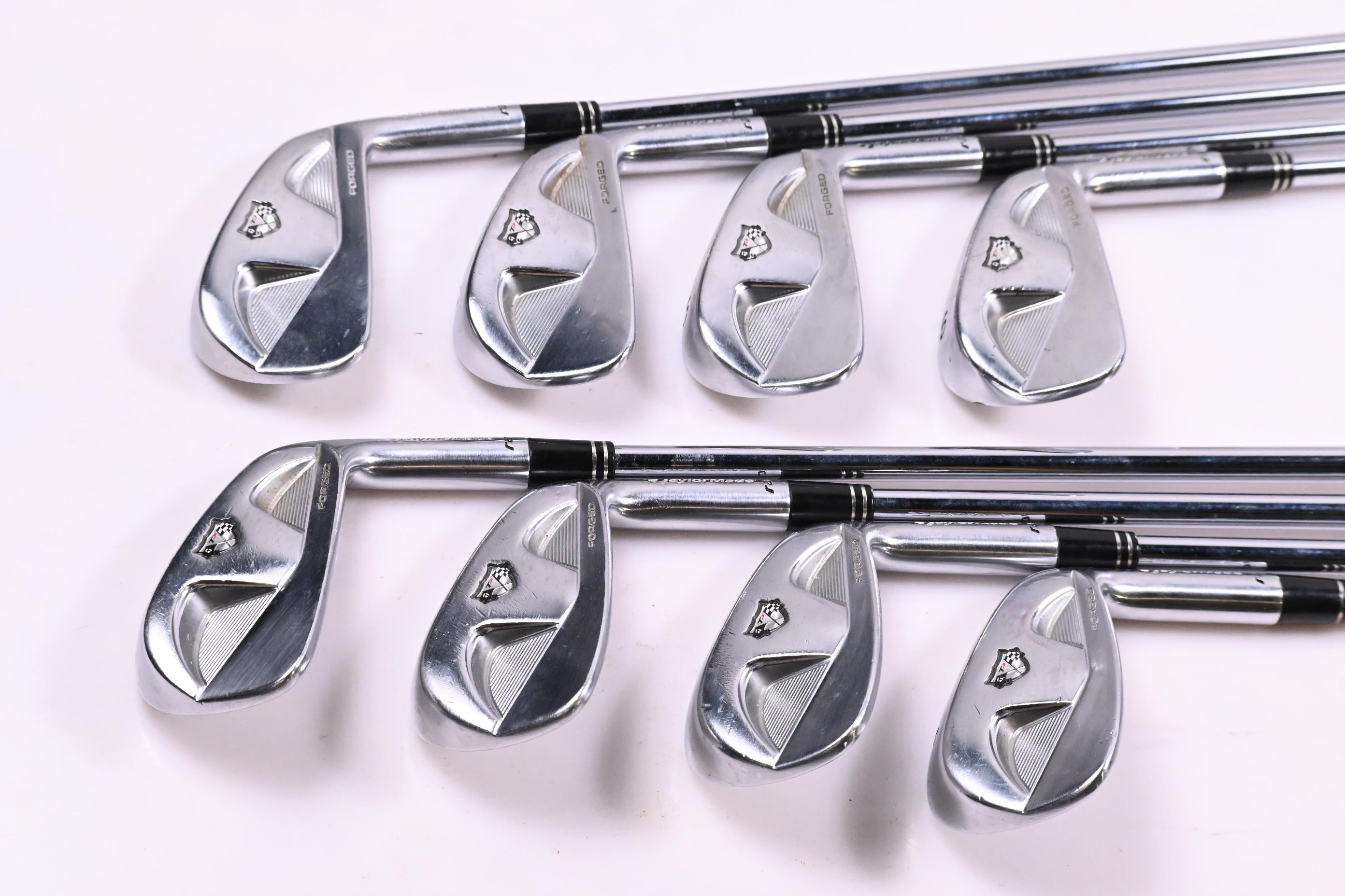 Taylormade RAC TP MB Irons / 3-PW / Stiff Flex Rifle Flighted Shafts