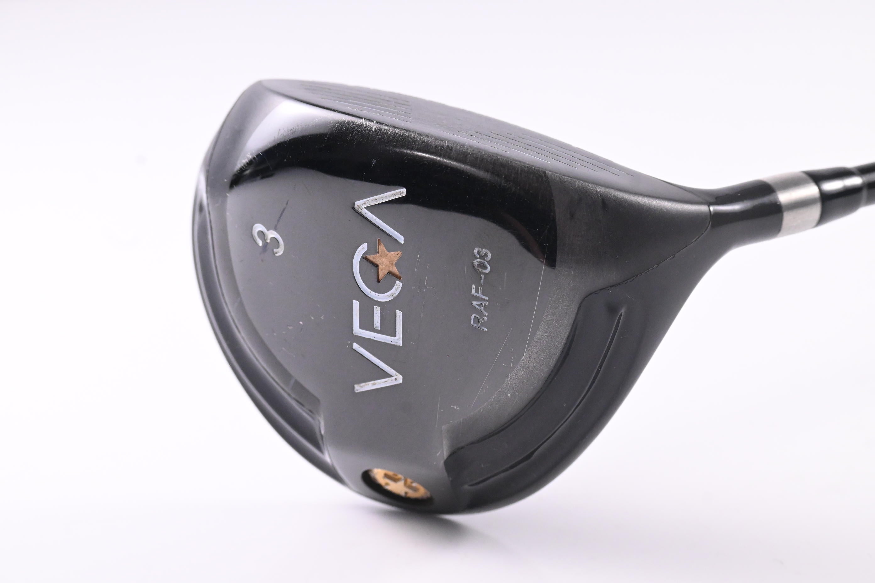 Vega RAF-03 #3 Wood / 15 Degree / Regular Flex Kuro Kage Black 60 Shaft