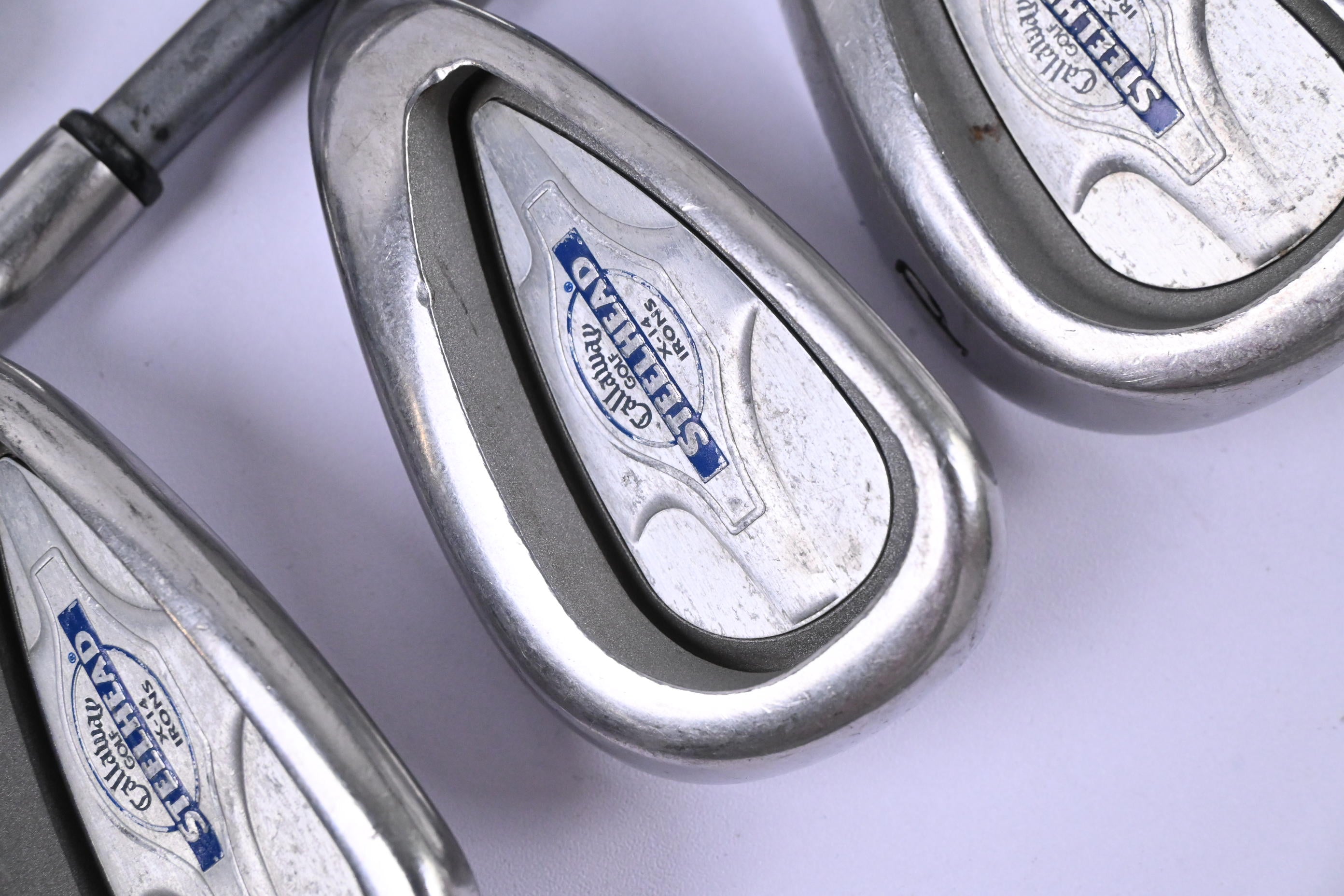 Callaway X-14 Irons / 4-PW+SW / Senior Flex Callaway Steelhead X-14 Shafts