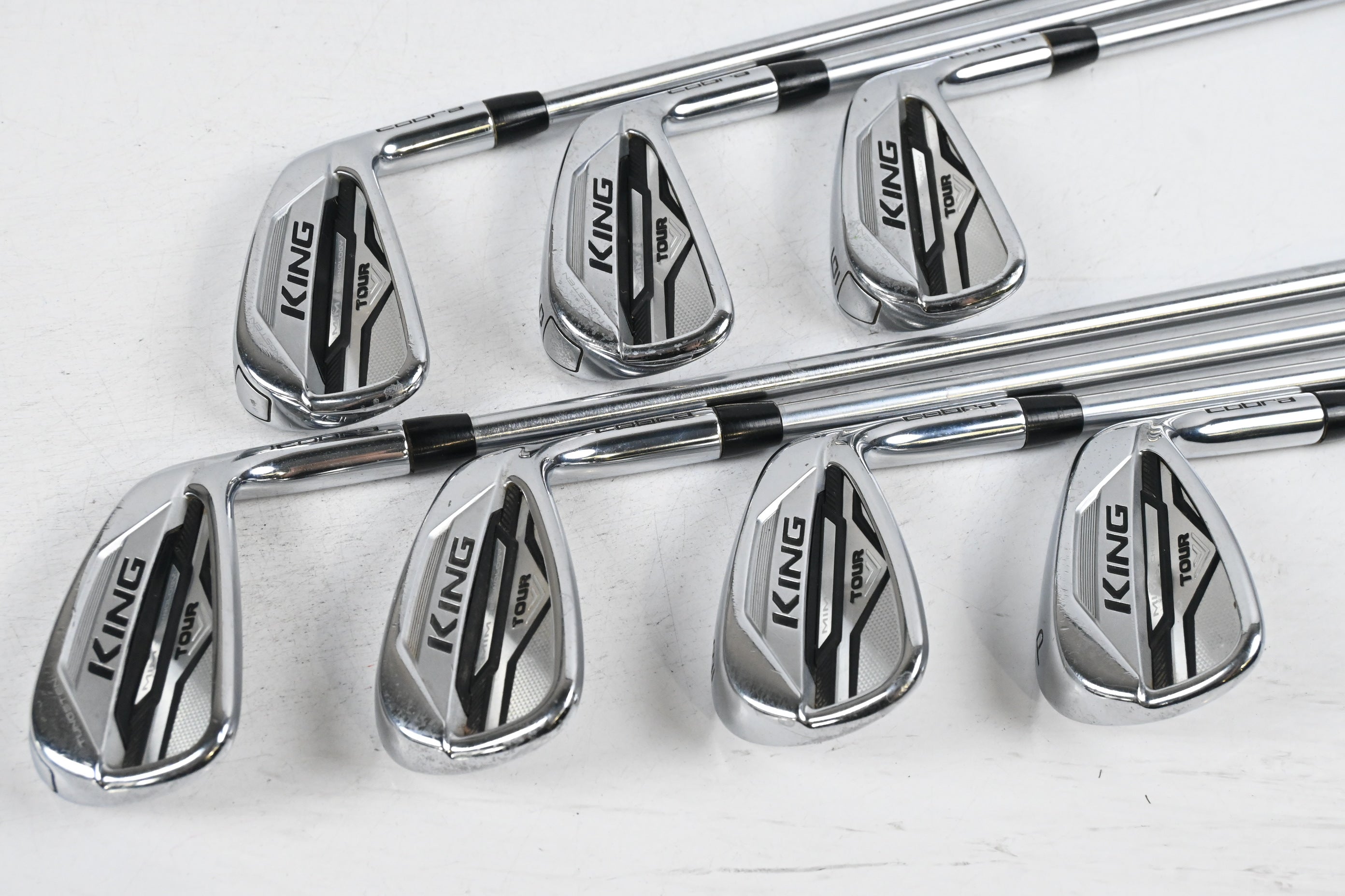 Cobra King Tour 2020 Irons / 4-PW / Stiff Flex Project X IO 110 Shafts