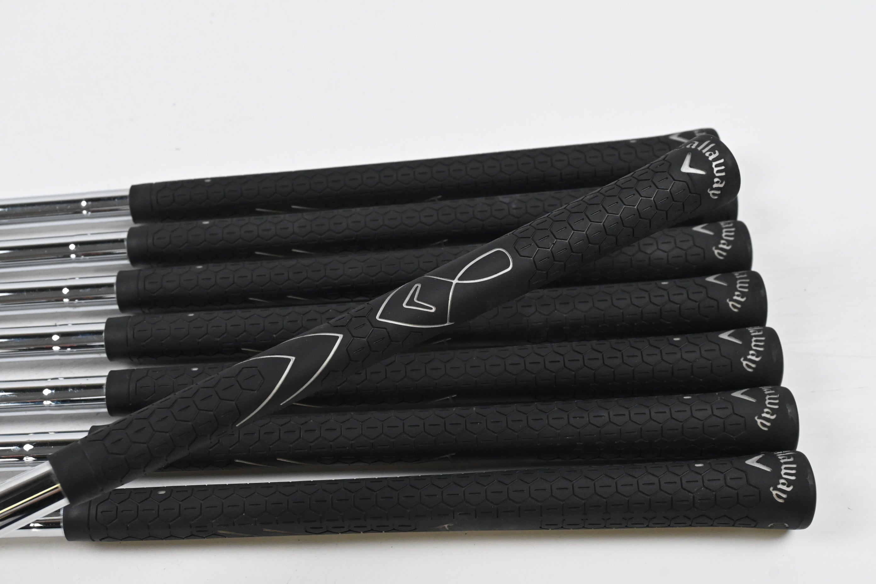 Left Hand Callaway Diablo Edge Irons / 4-PW+SW / Uniflex Diablo Shafts