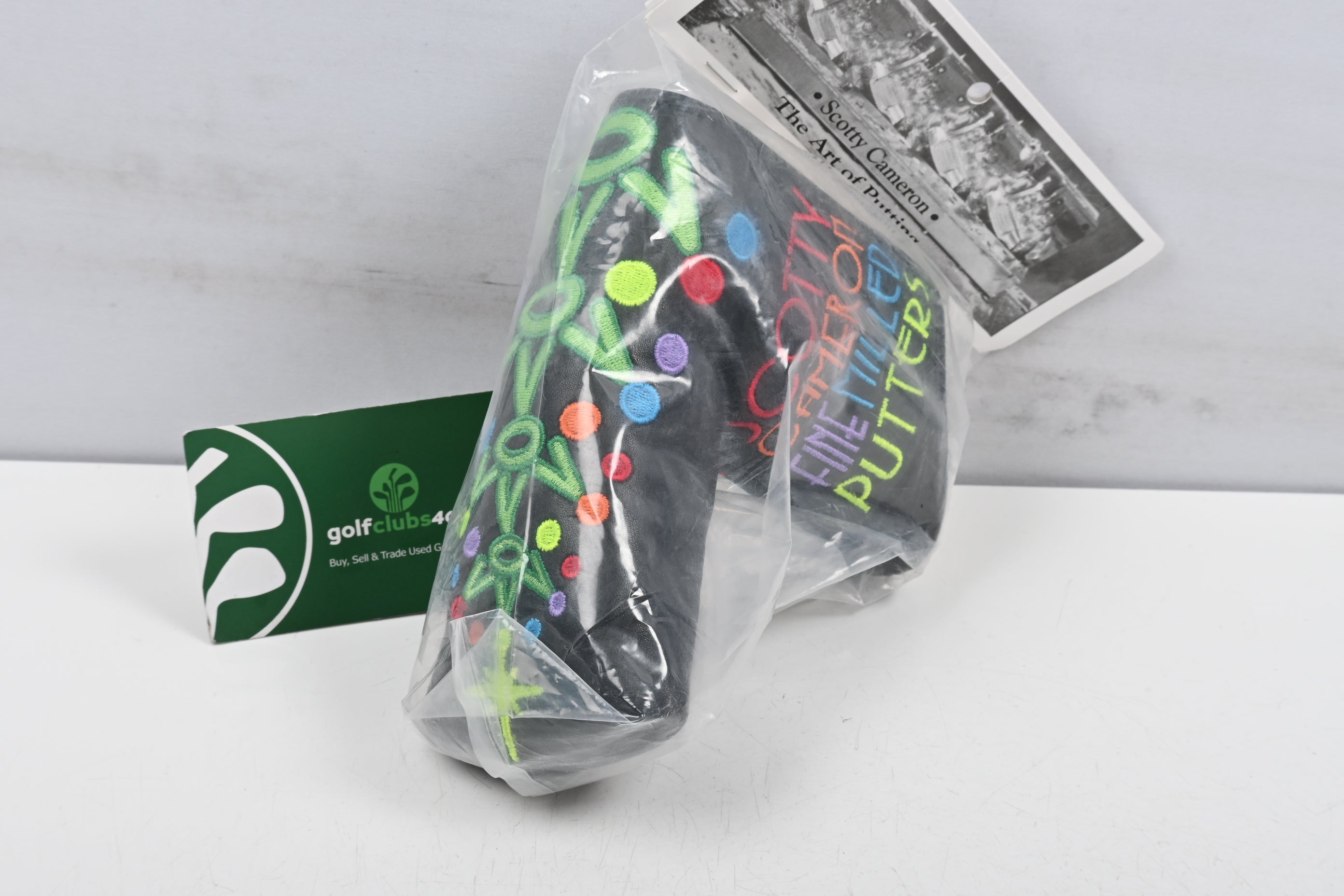 Scotty Cameron 2013 Holiday Tree Putter Cover / Blade / Black