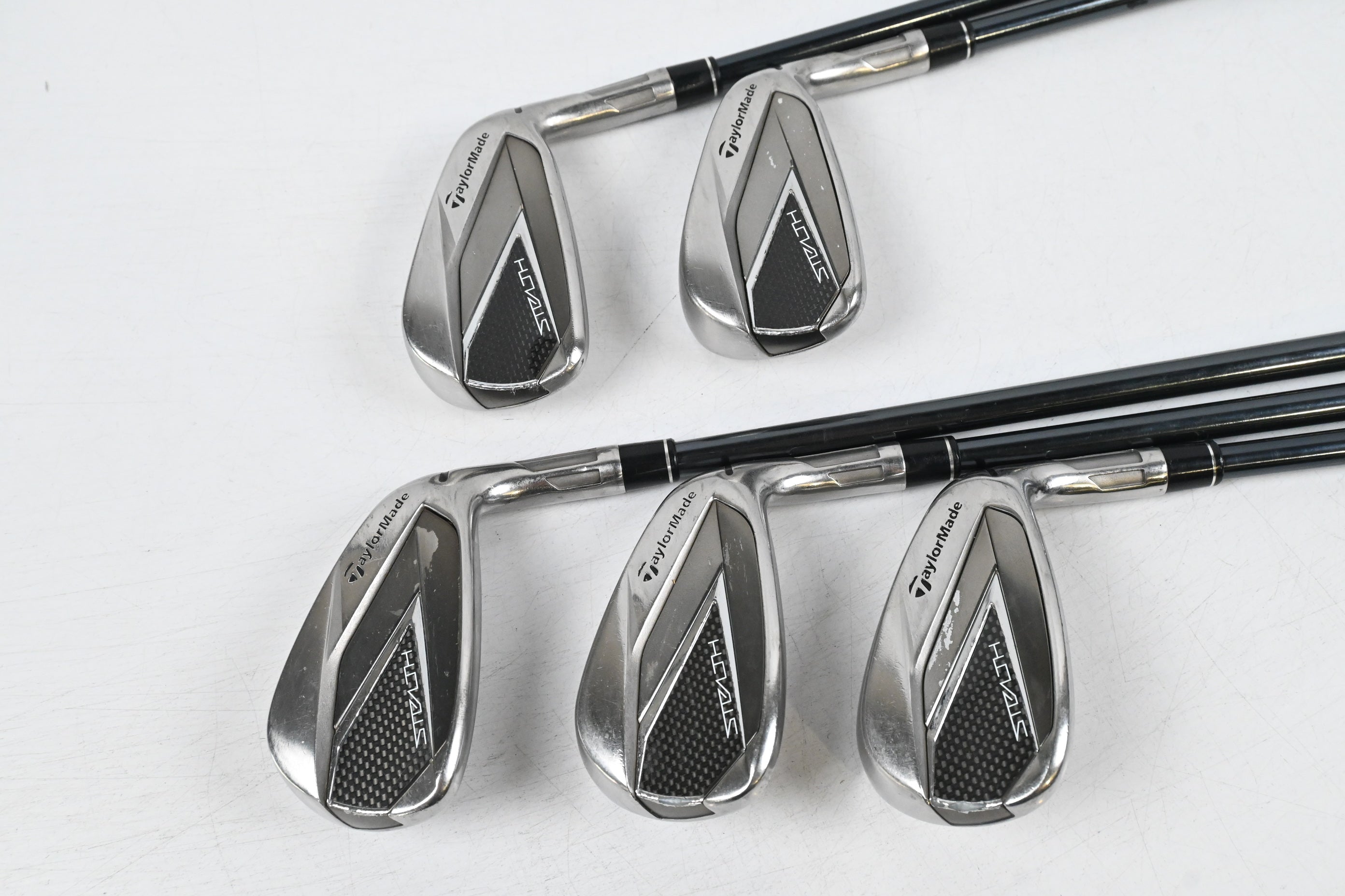 Taylormade Stealth Irons / 6-PW / Senior Flex Recoil Dart 65 Shafts