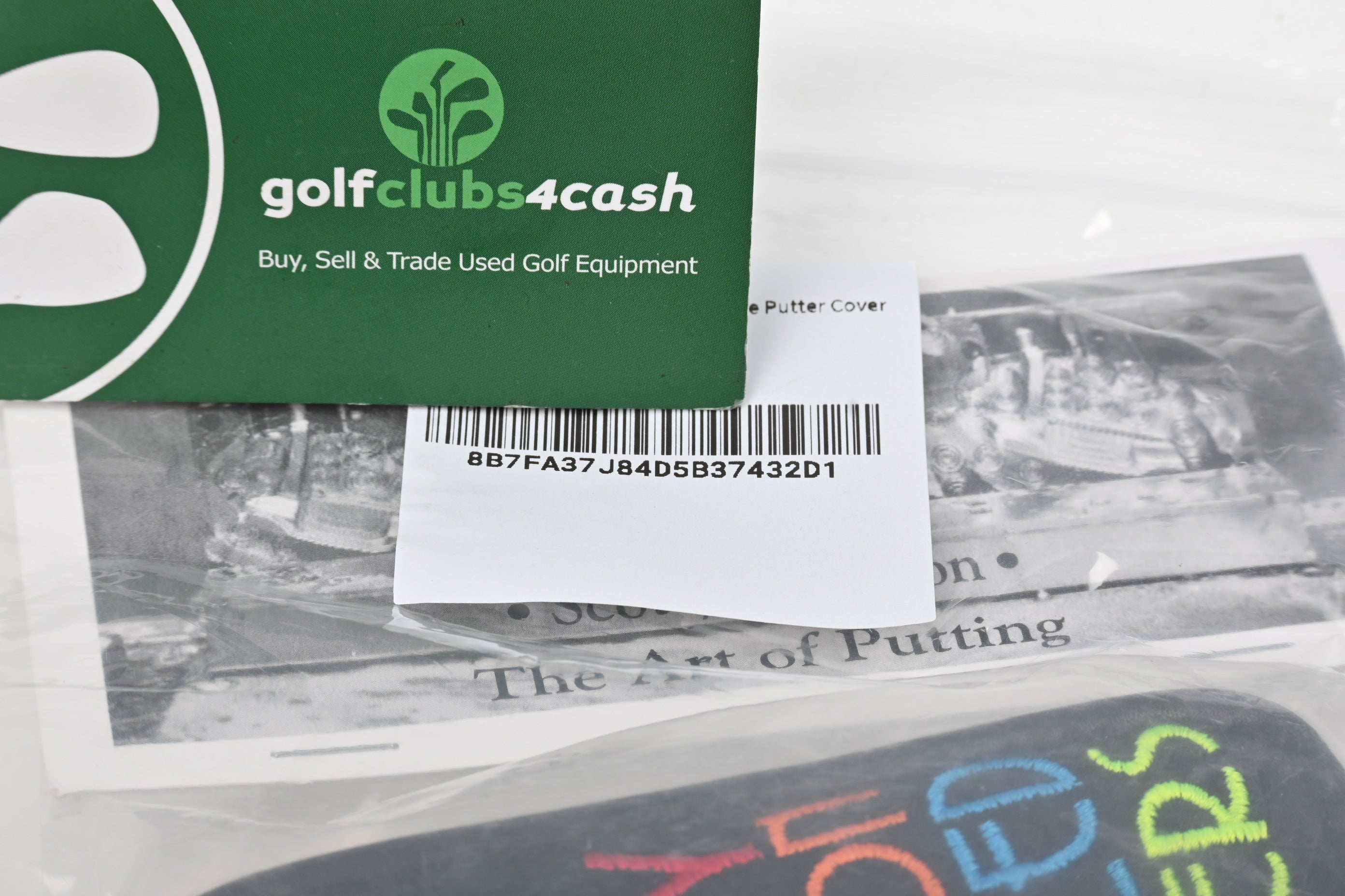 Scotty Cameron 2013 Holiday Tree Putter Cover / Blade / Black