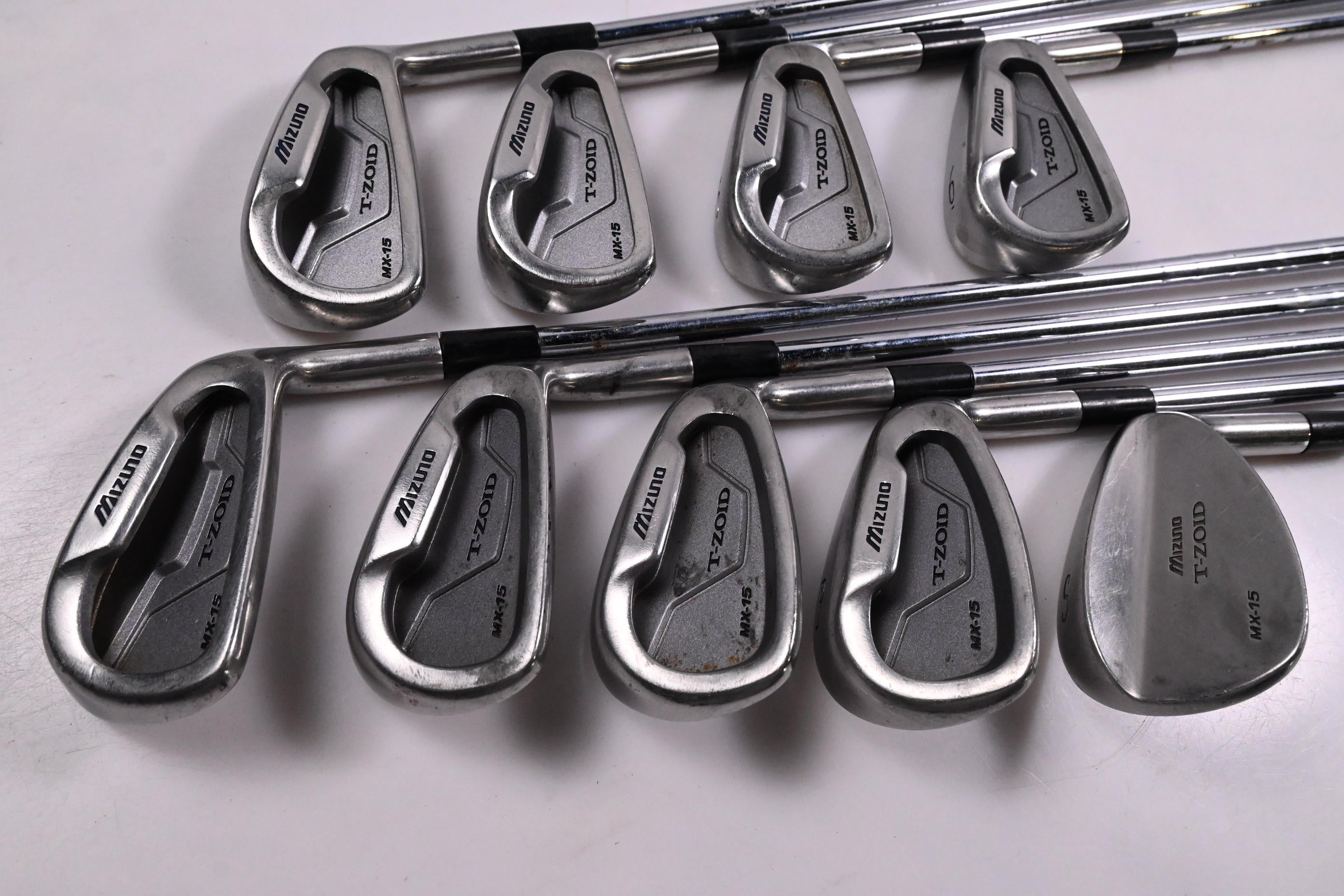 Mizuno MX-15 Irons / 3-PW+SW / Regular Flex True Temper Release Shafts
