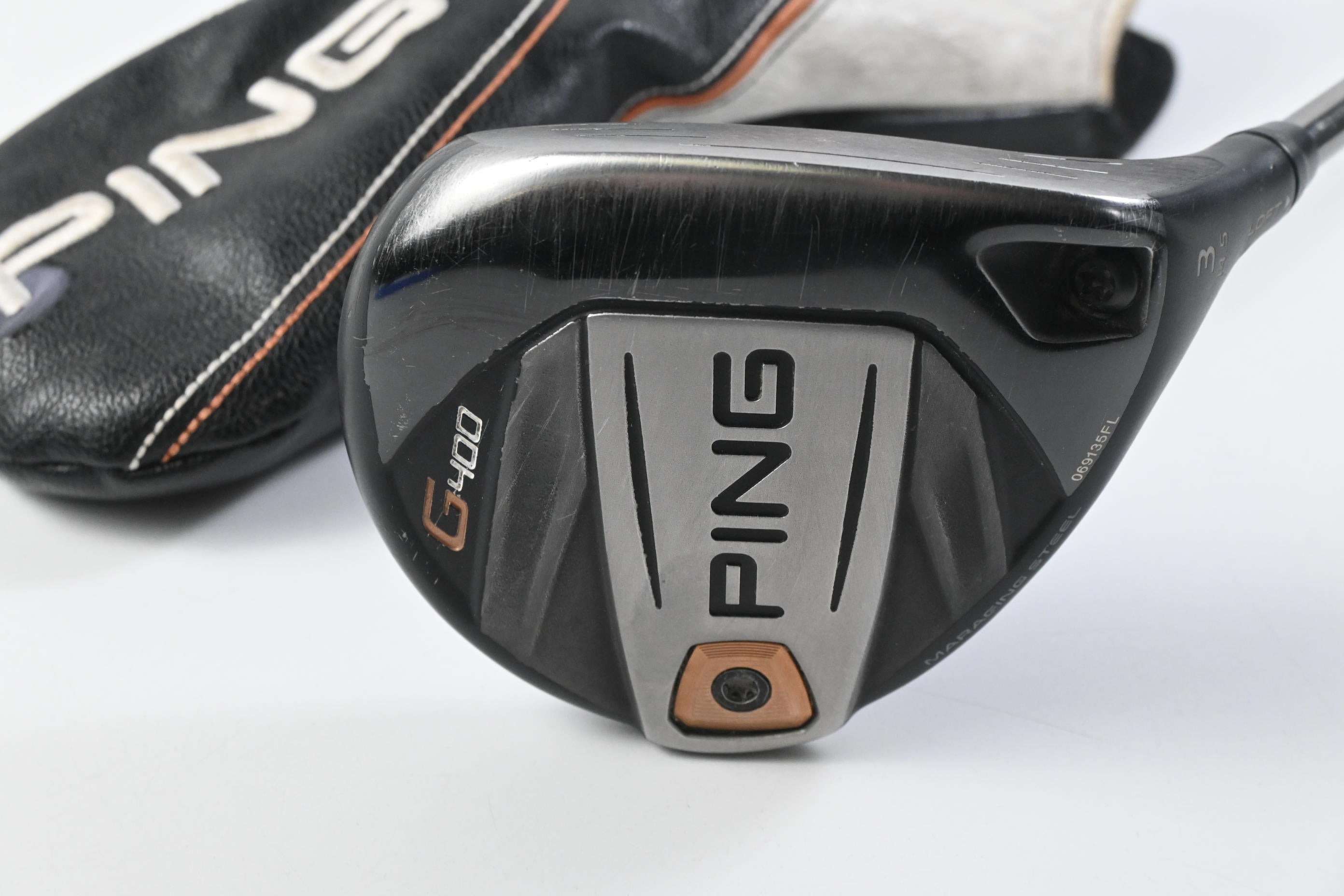 Ping G400 #3 Wood / 14.5 Degree / Stiff Flex Ping Tour Chrome 75 Shaft