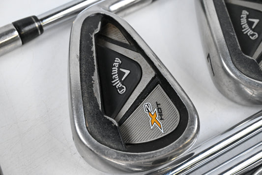 Callaway X2 Hot Irons / 5-PW+GW / Regular Flex SpeedStep 85 Shafts
