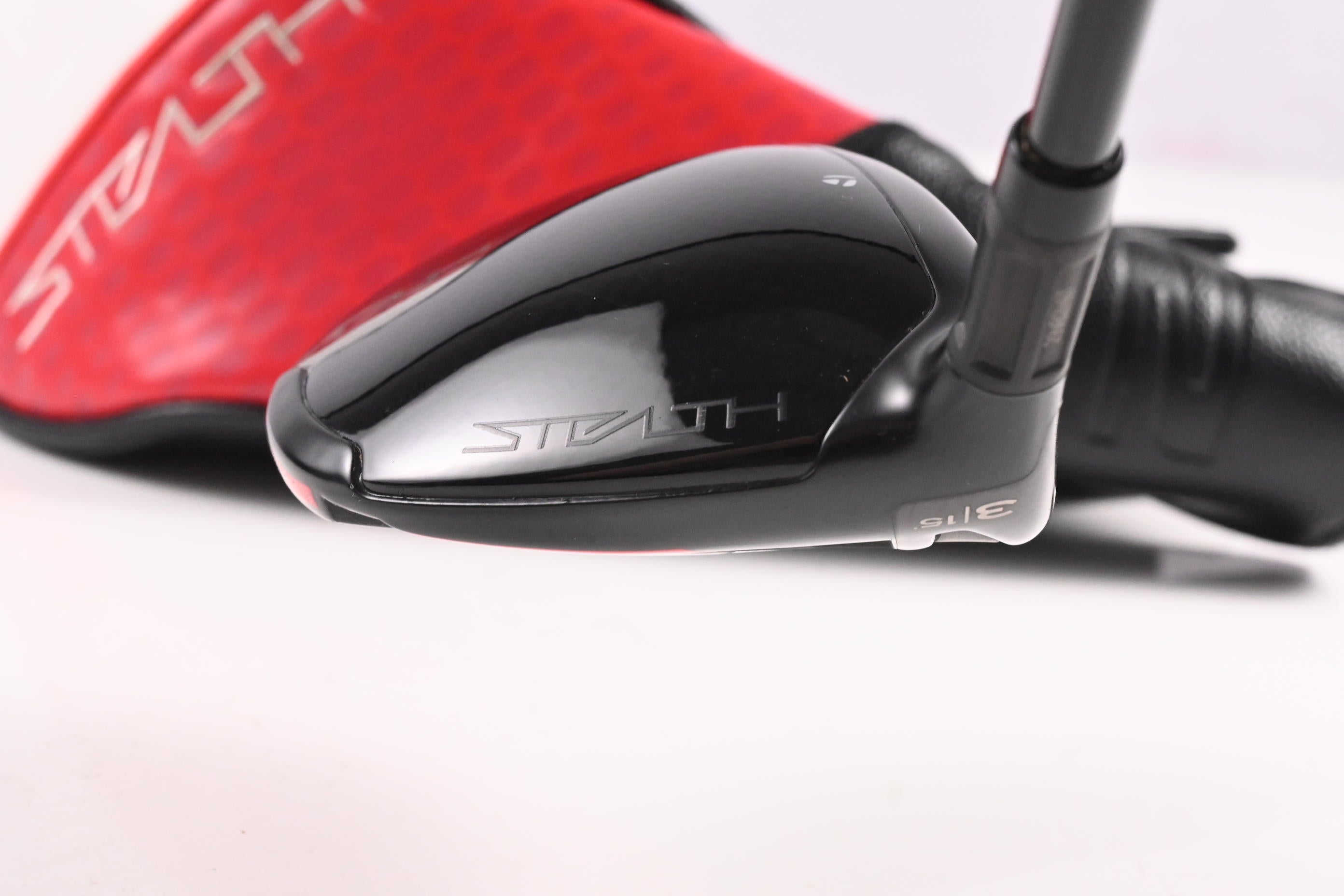Left Hand Taylormade Stealth 2 #3 Wood / 15 Degree / Regular Flex Ventus TR Red