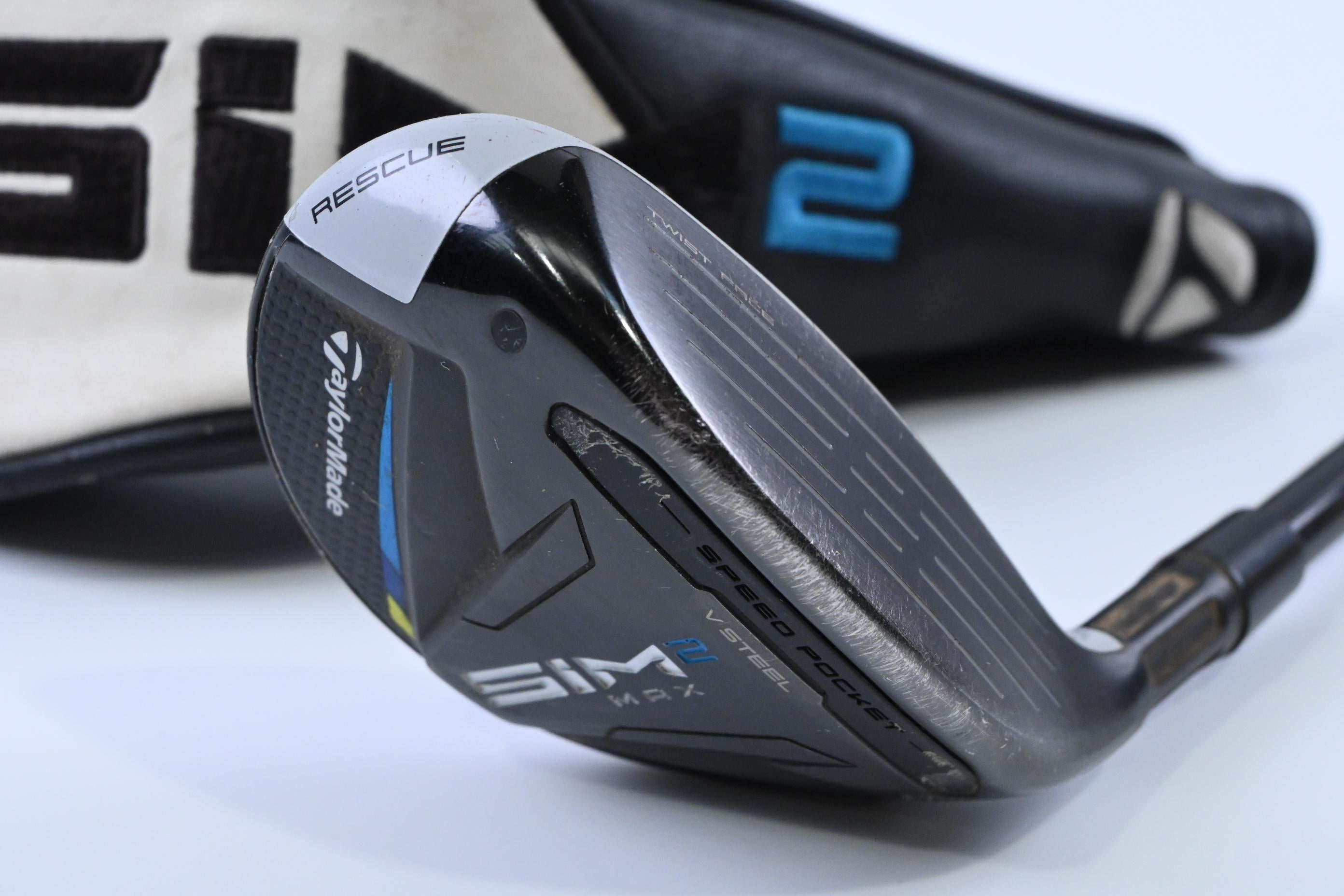 Taylormade SIM2 Max #3 Hybrid / 19 Degree / Regular Flex Aldila Voodoo 8 Shaft