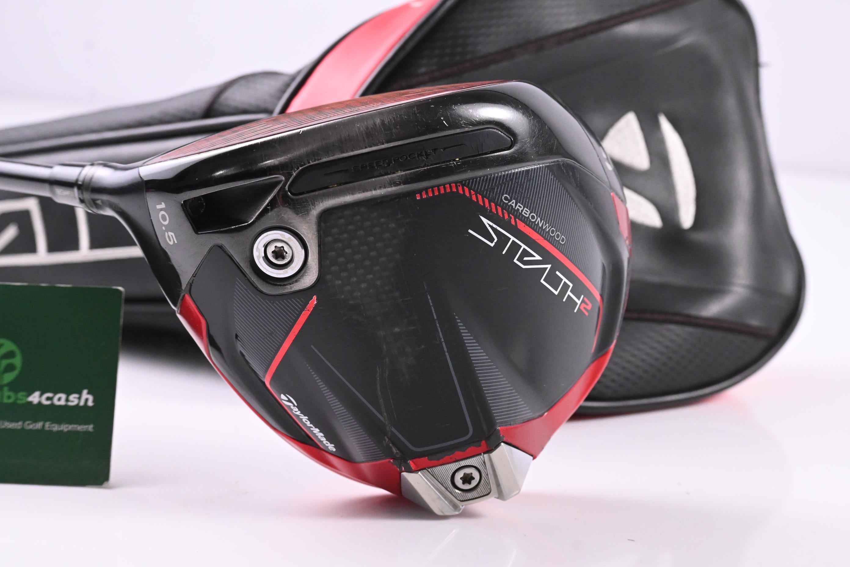 Left Hand Taylormade Stealth 2 Driver / 10.5 Degree / Senior Flex Ventus Red 5