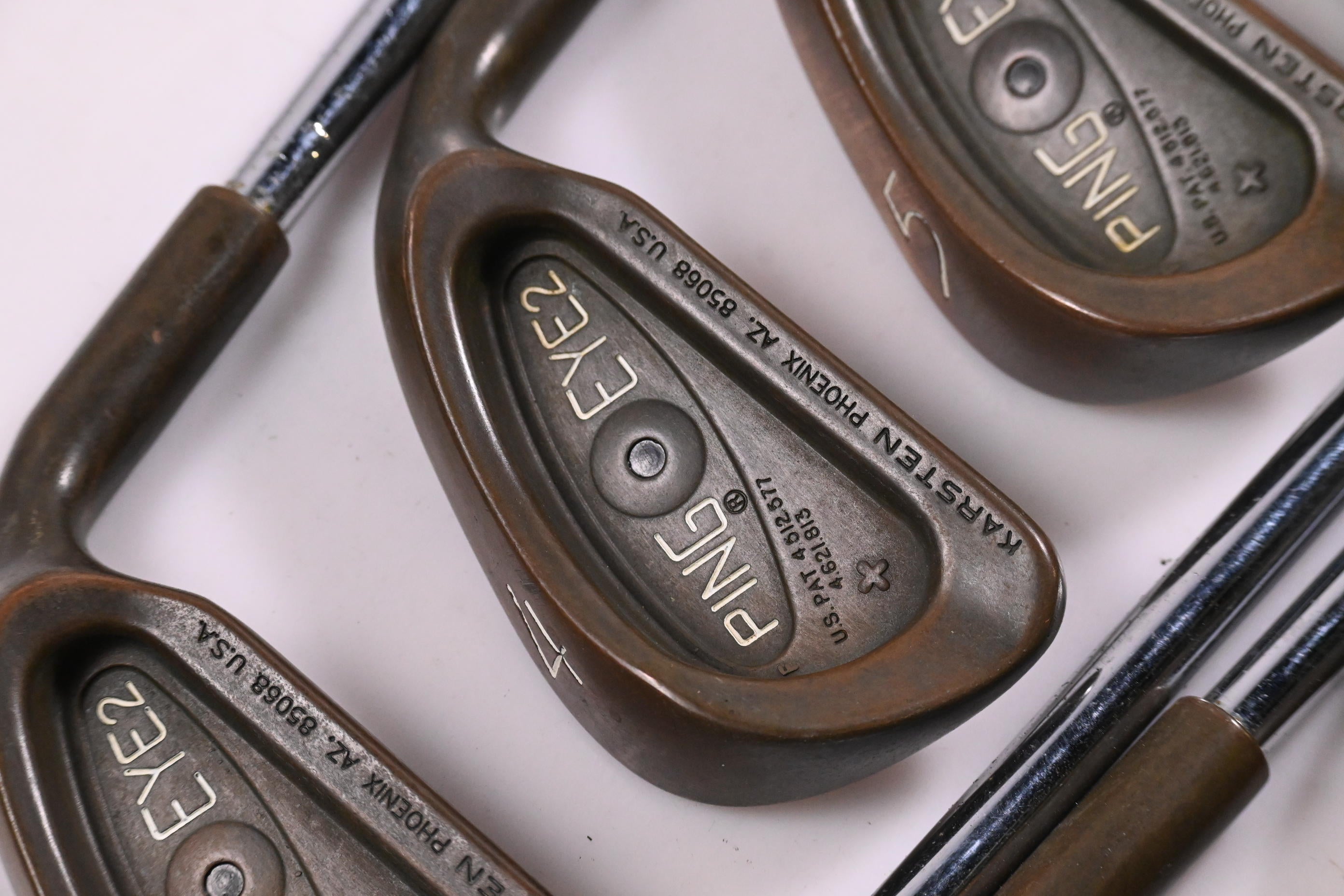Ping Eye 2 + BeCu Irons / 3-PW+SW / Black Dot / Stiff Flex Ping JZ Shafts