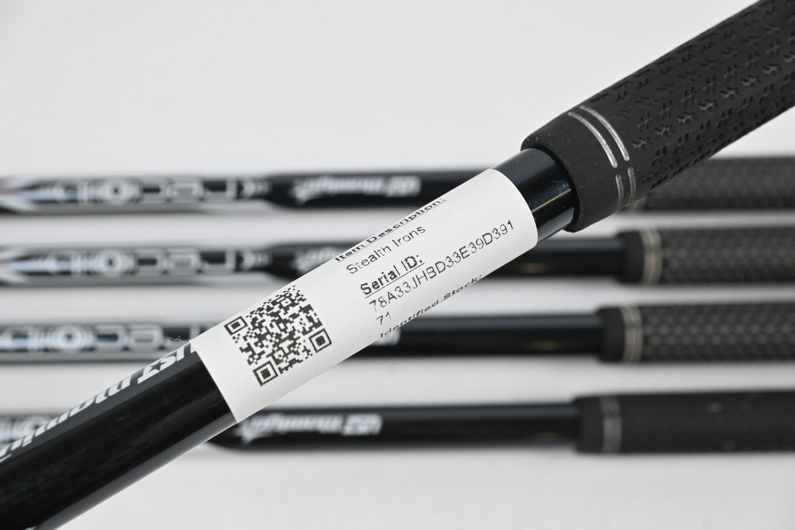 Taylormade Stealth Irons / 6-PW / Senior Flex Recoil Dart 65 Shafts