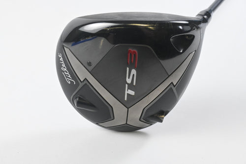Titleist TS3 Driver / 9.5 Degree / Stiff Flex Hzrdus Smoke Black 60 Shaft