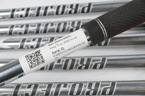 Cobra King Tour 2020 Irons / 4-PW / Stiff Flex Project X IO 110 Shafts