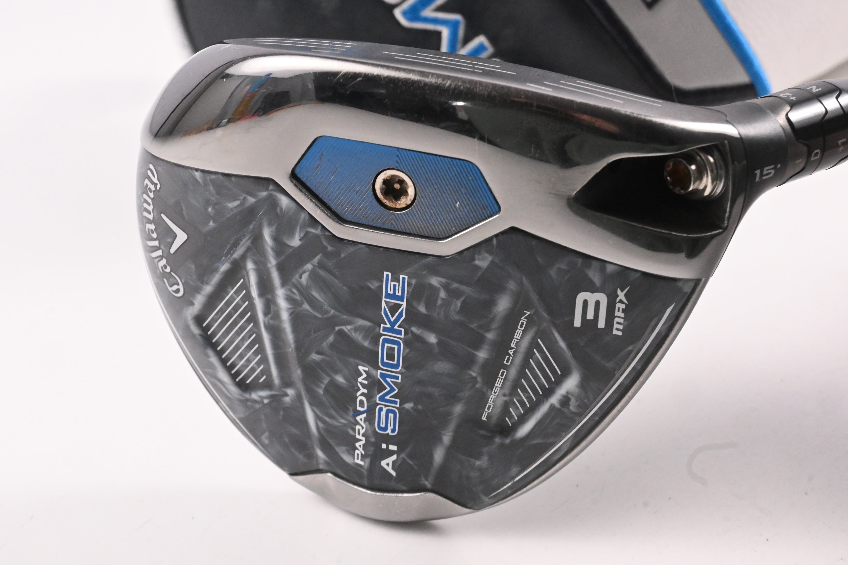 Callaway Paradym Ai Smoke Max #3 Wood / 15 Degree / Stiff Flex Denali Black 70