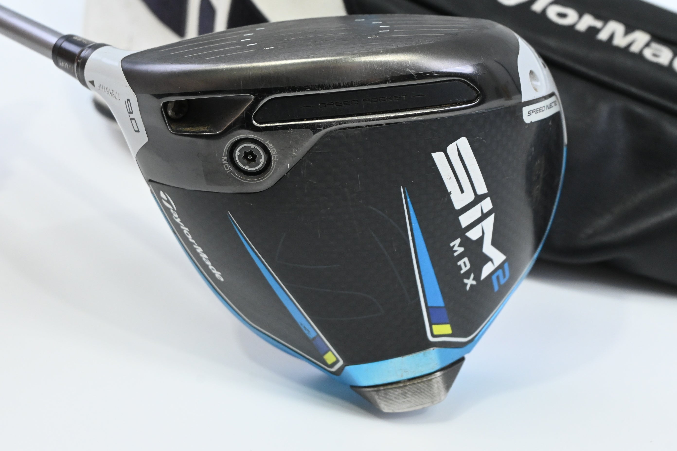 Left Hand Taylormade SIM2 Max Driver / 9 Degree / Regular Flex Speeder NX TCS 50