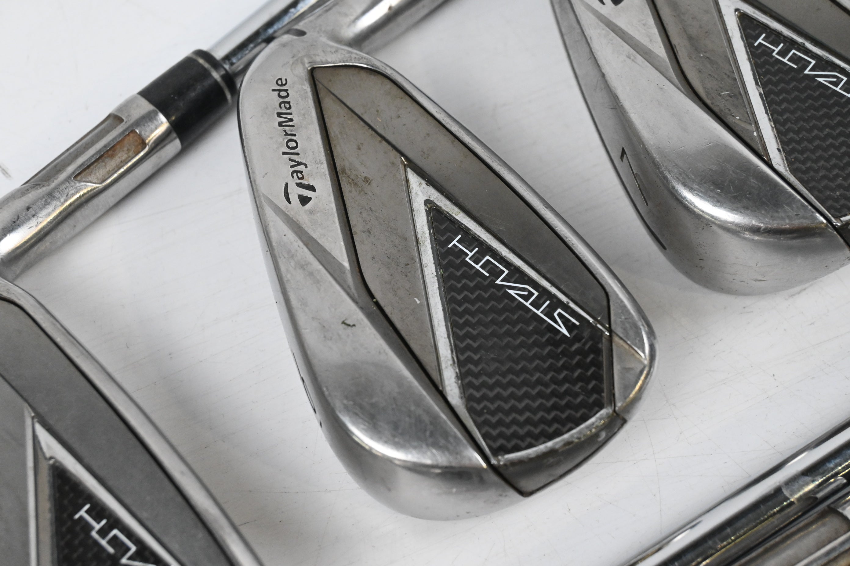Taylormade Stealth Irons / 5-PW+SW / Regular Flex KBS MAX MT 85 Shafts