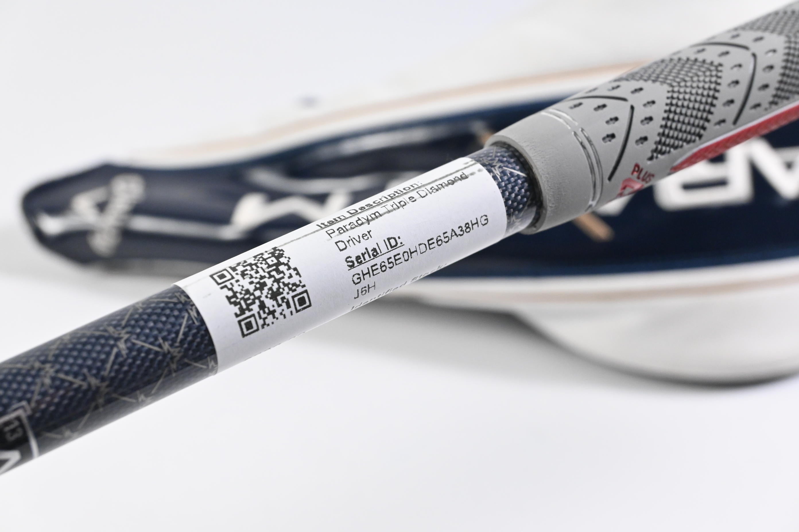 Callaway Paradym Triple Diamond Driver / 9 Degree / Stiff Flex Tensei AV Blue 65