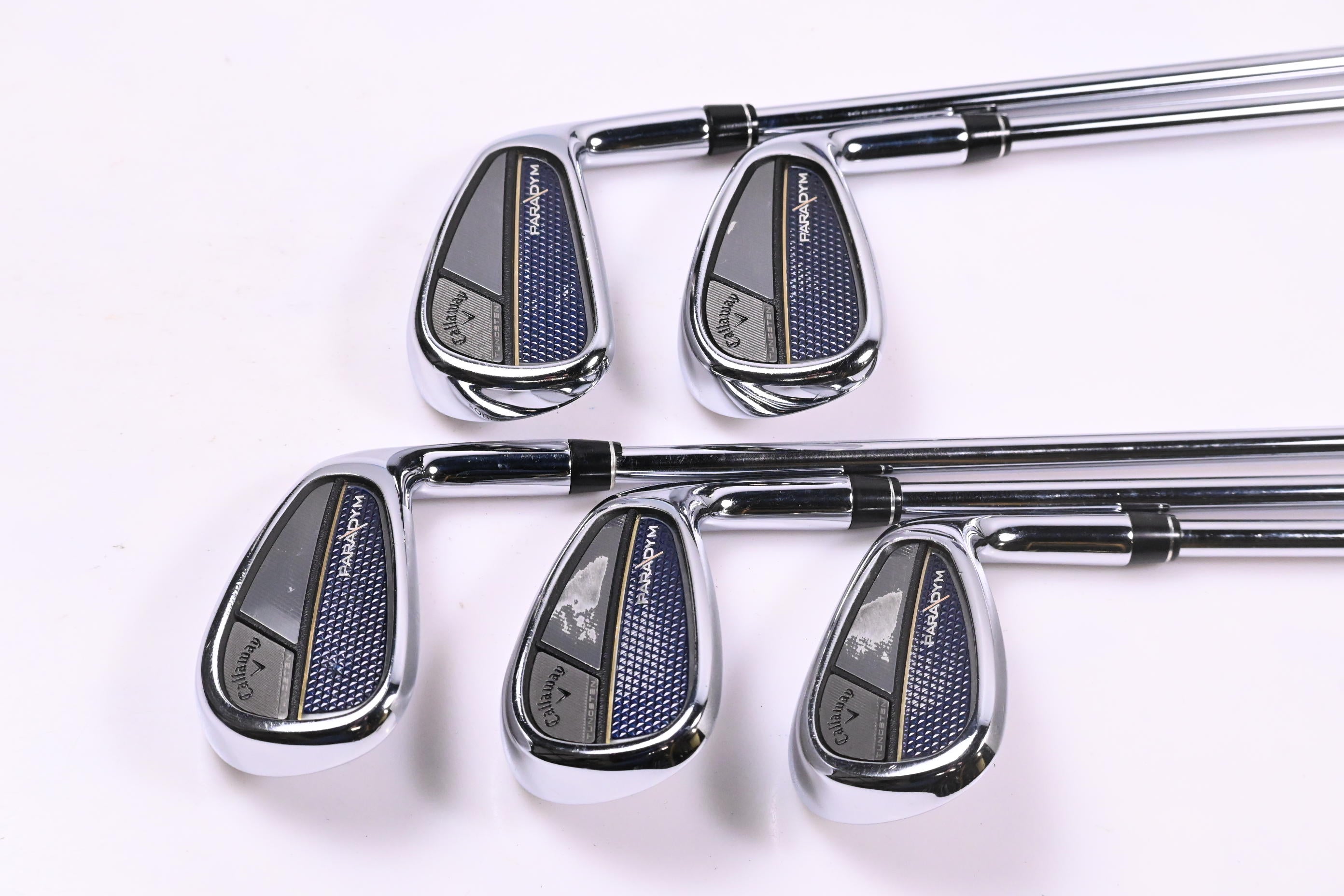 Callaway Paradym Irons / 7-PW+GW / Regular Flex Elevate MPH 85 Shafts