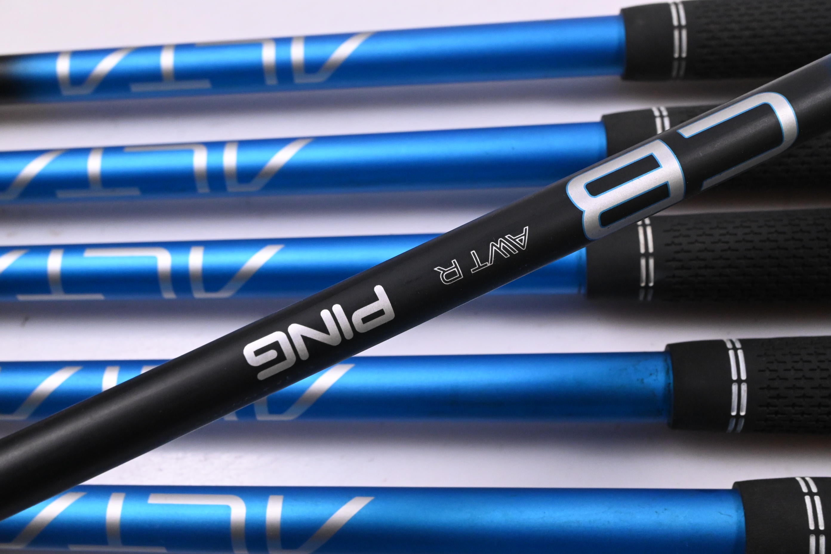 Ping G440 Irons / 5-PW+52°+56° / Orange Dot / Regular Flex Ping ALTA CB Blue AWT