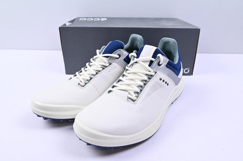 Ecco Core Golf Shoes / UK Size 7.5 / White, Grey & Navy