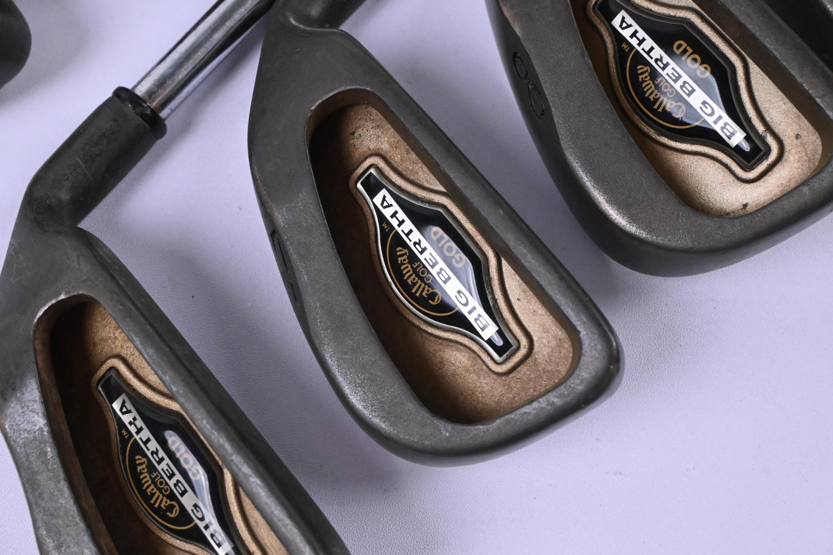 Callaway Big Bertha Gold Irons / 2-9i / Stiff Flex Precision Rifle Shafts