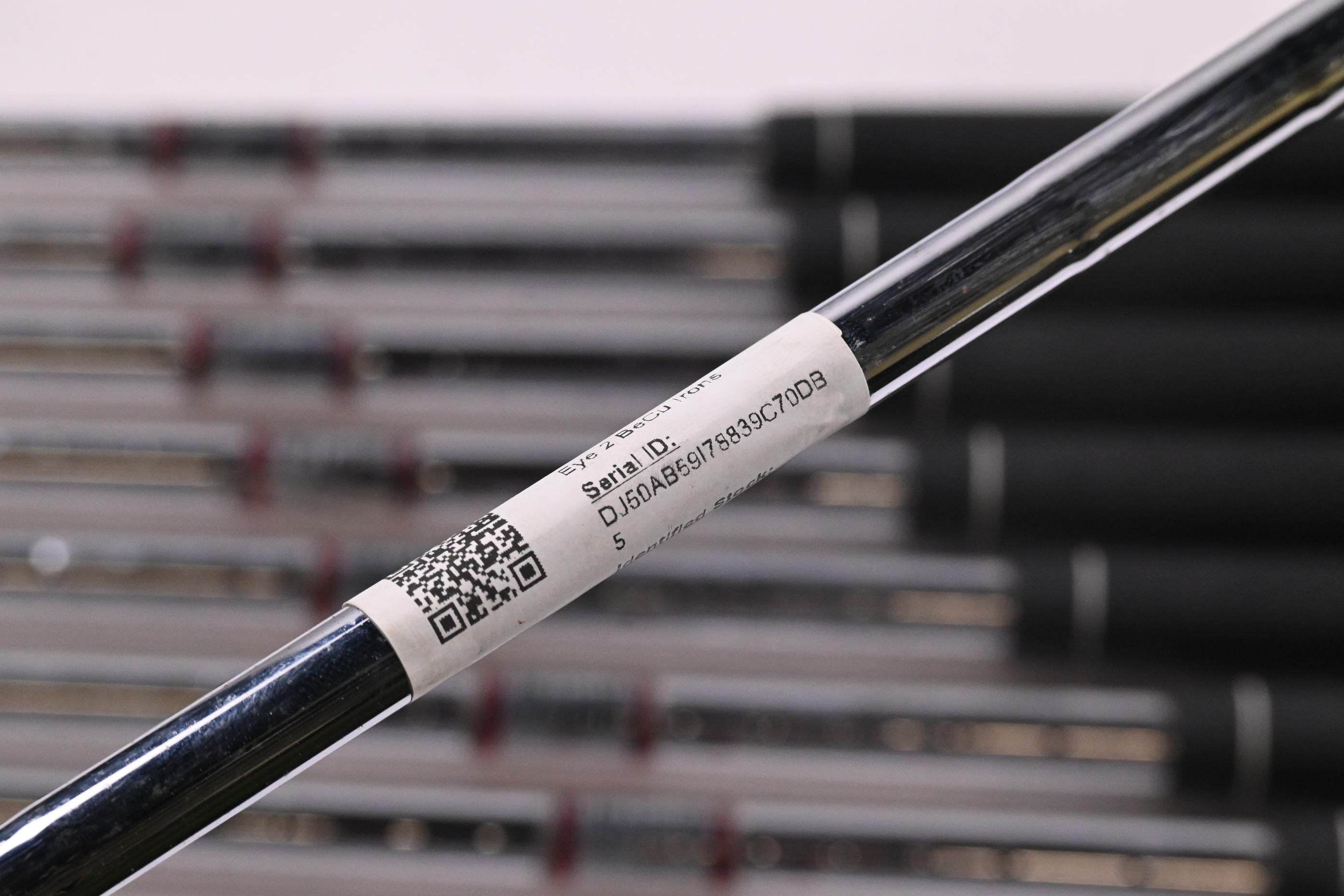 Ping Eye 2 + BeCu Irons / 3-PW+SW / Black Dot / Stiff Flex Ping JZ Shafts