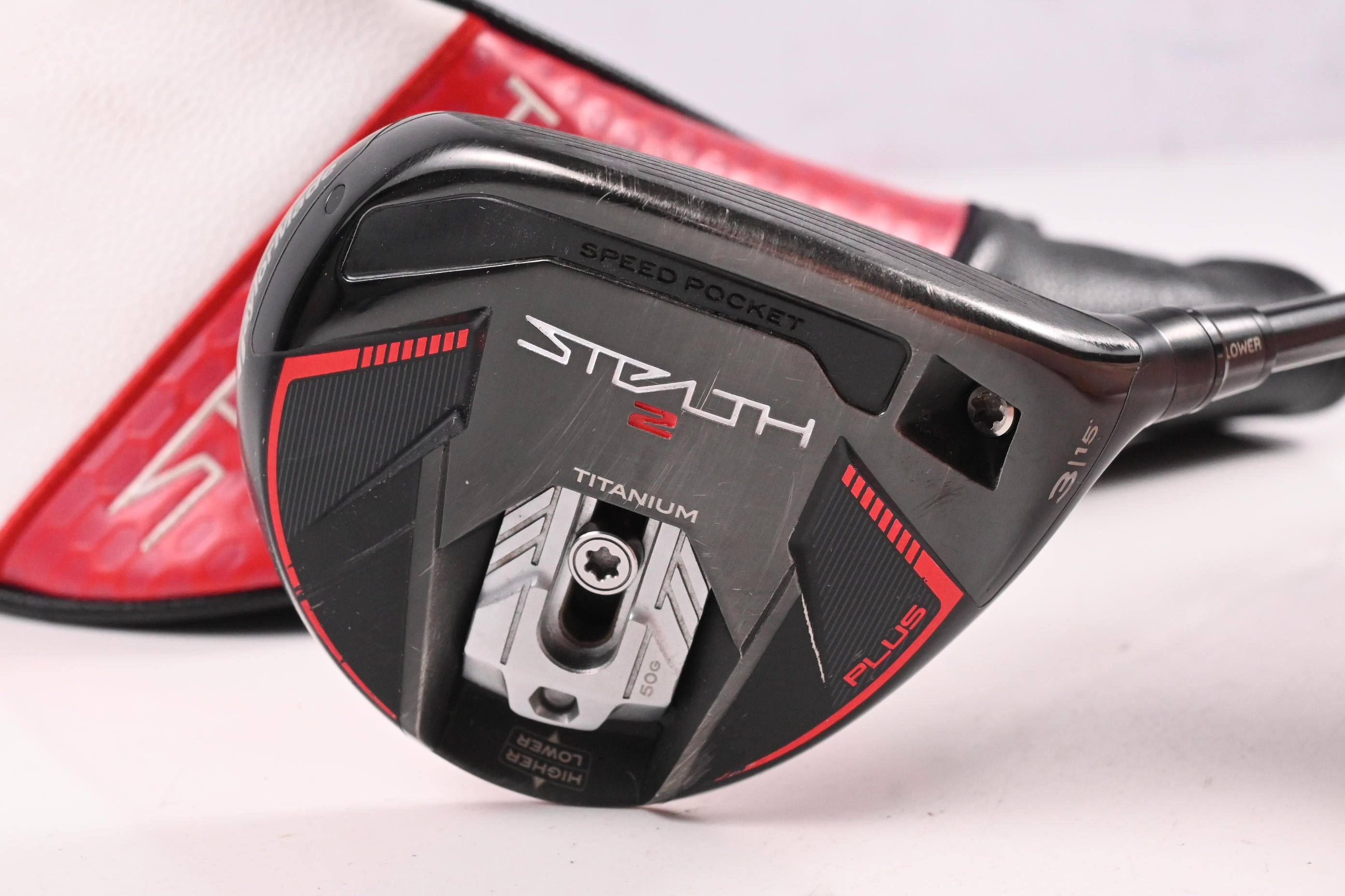 Taylormade Stealth 2 Plus #3 Wood / 15 Degree / X-Flex HZRDUS Black 70 Shaft