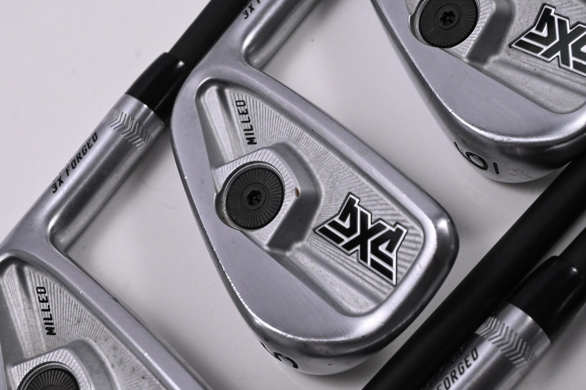 PXG 0317 CB Milled Irons / 4-PW / Regular Flex MMT 70 Shafts